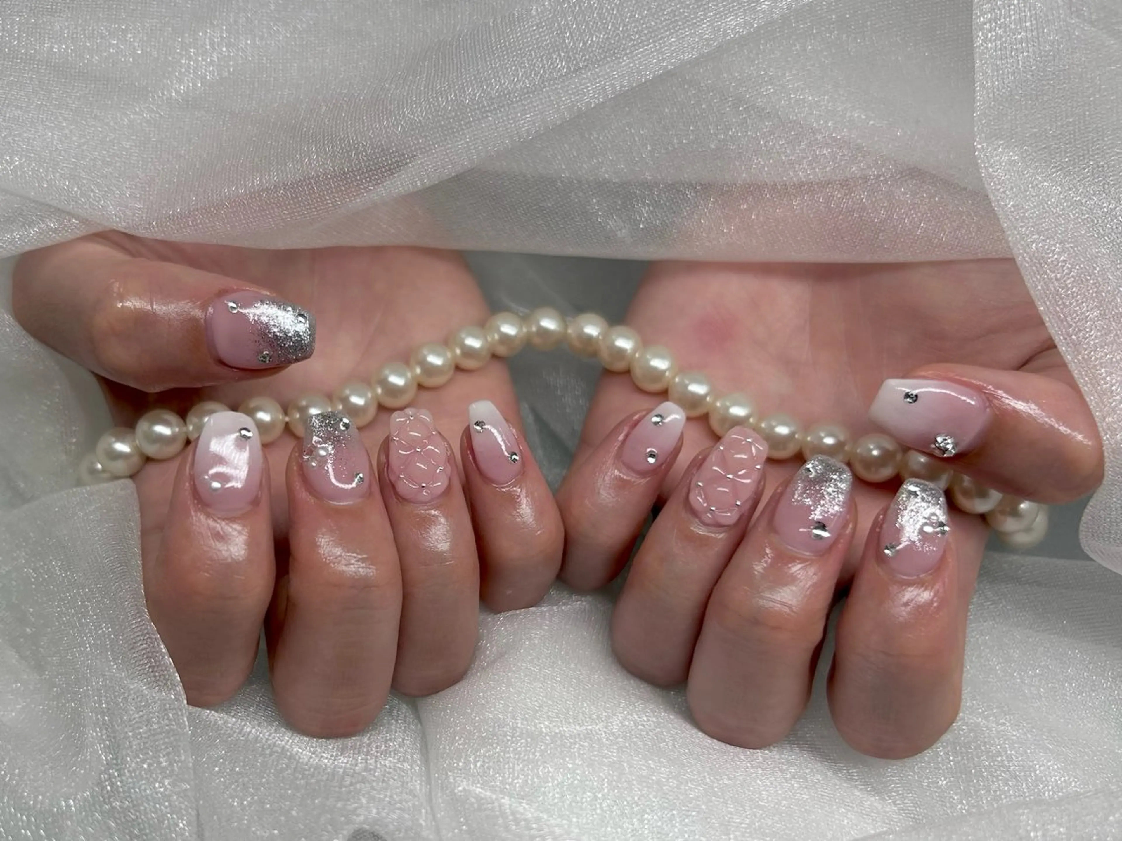 ネイル 持ち込み 加藤 楓子のネイルデザイン