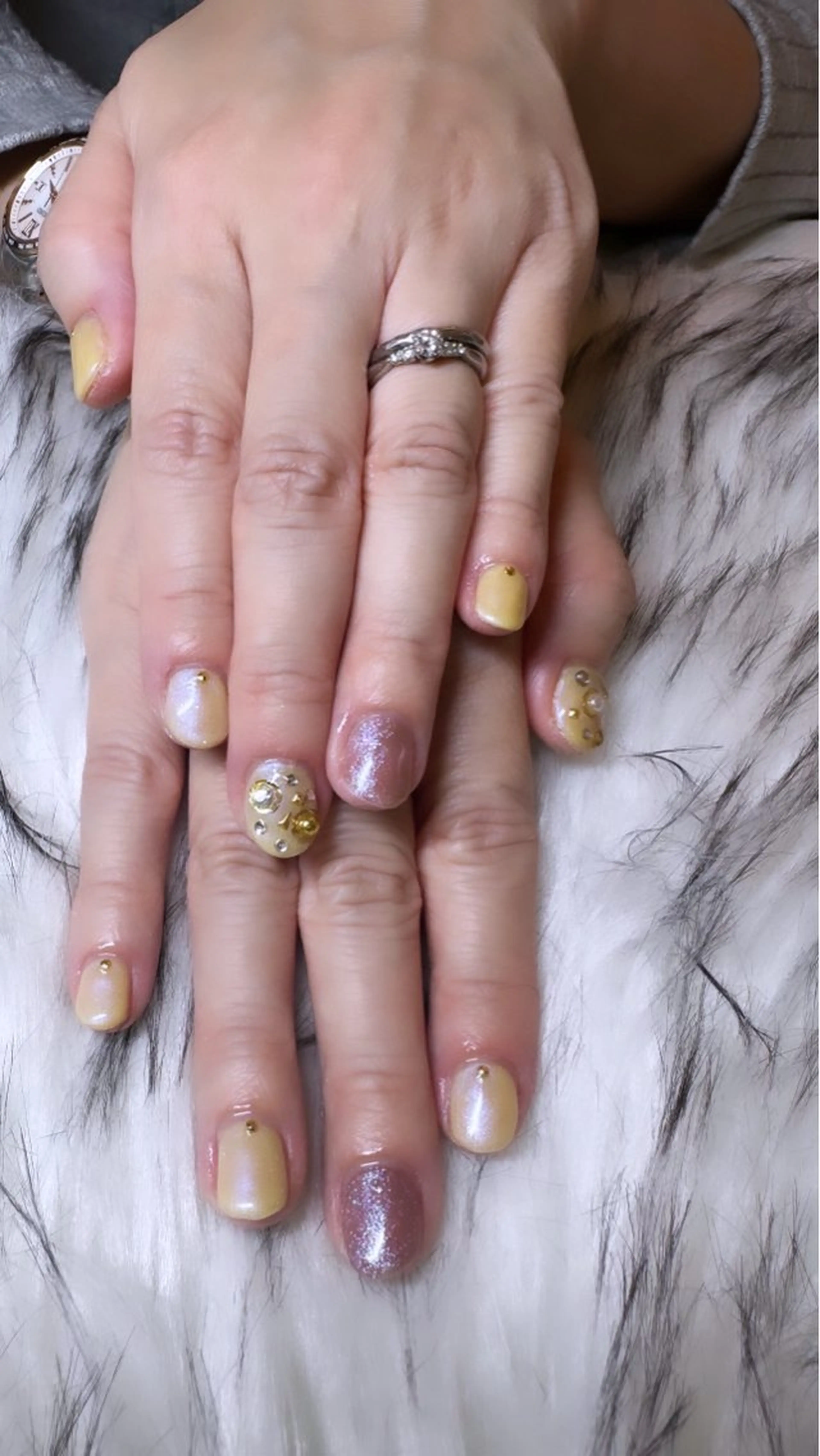 ネイル ハンドネイル Ange 瑞季🤎のネイルデザイン