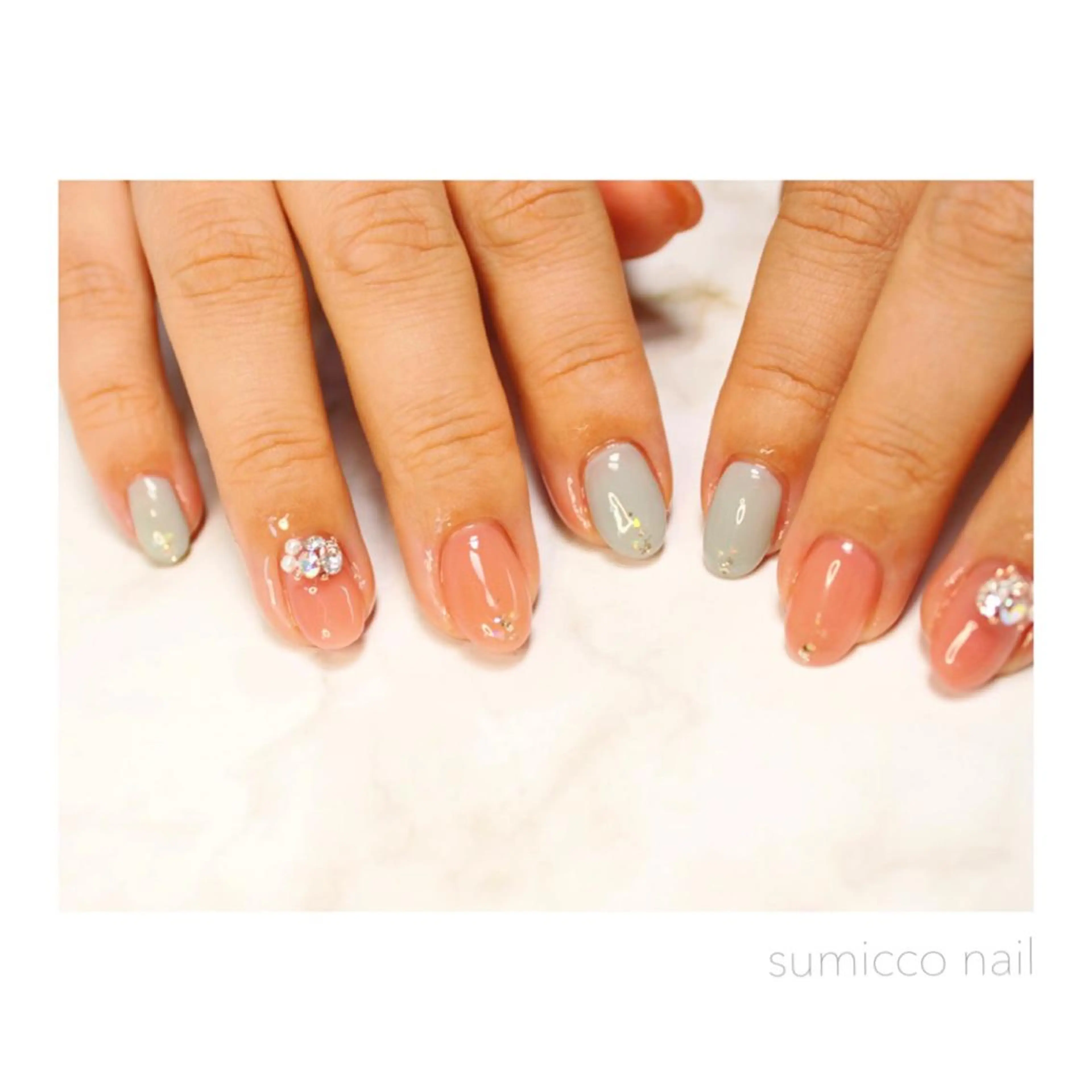 ネイル ハンドネイル ハンドケア sumicco nailのネイルデザイン