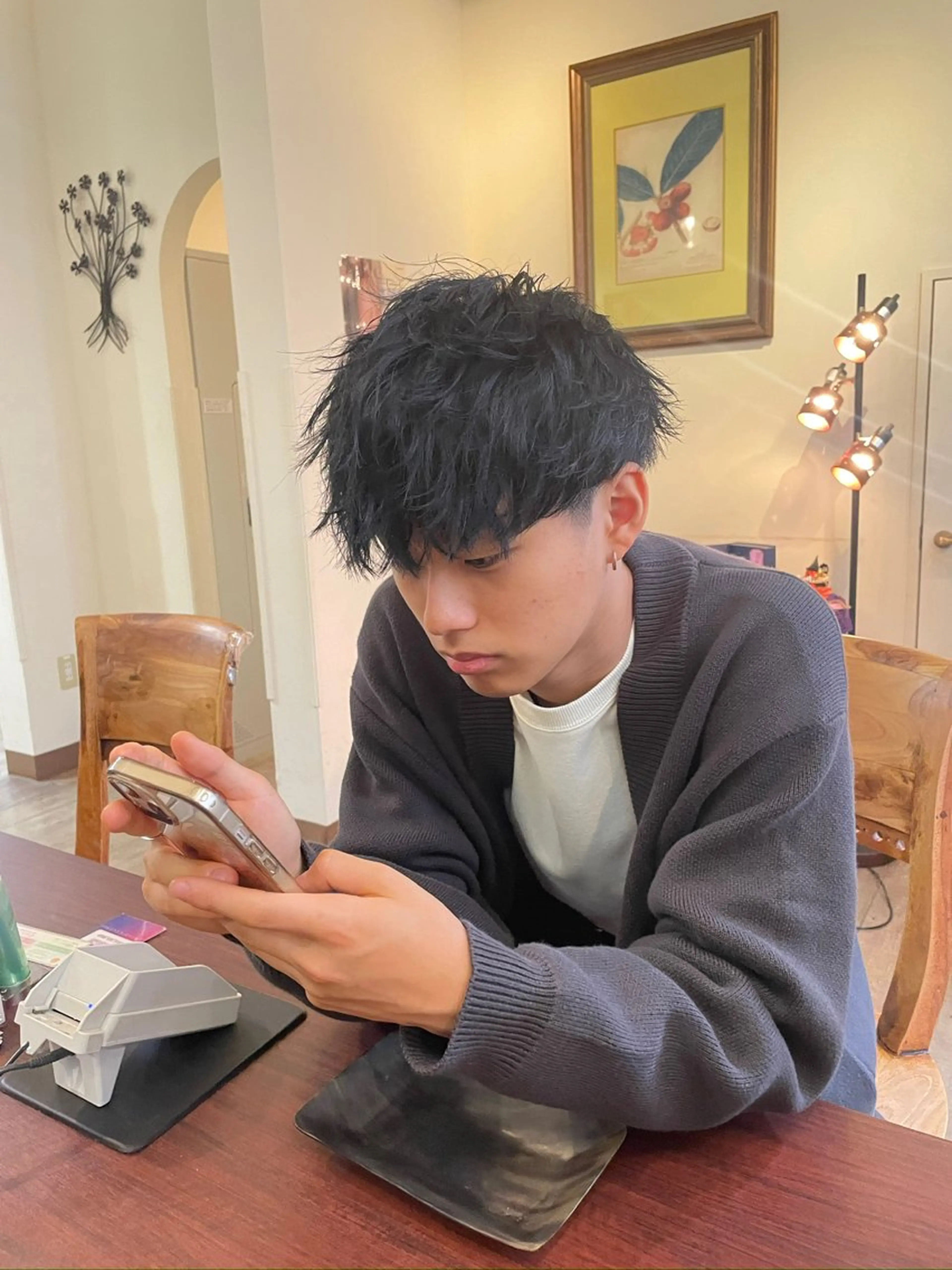 パーマ メンズ カット パーマ トリートメント メンズ特化ツヤ髪特化 一宮/矢島大樹のヘアスタイル