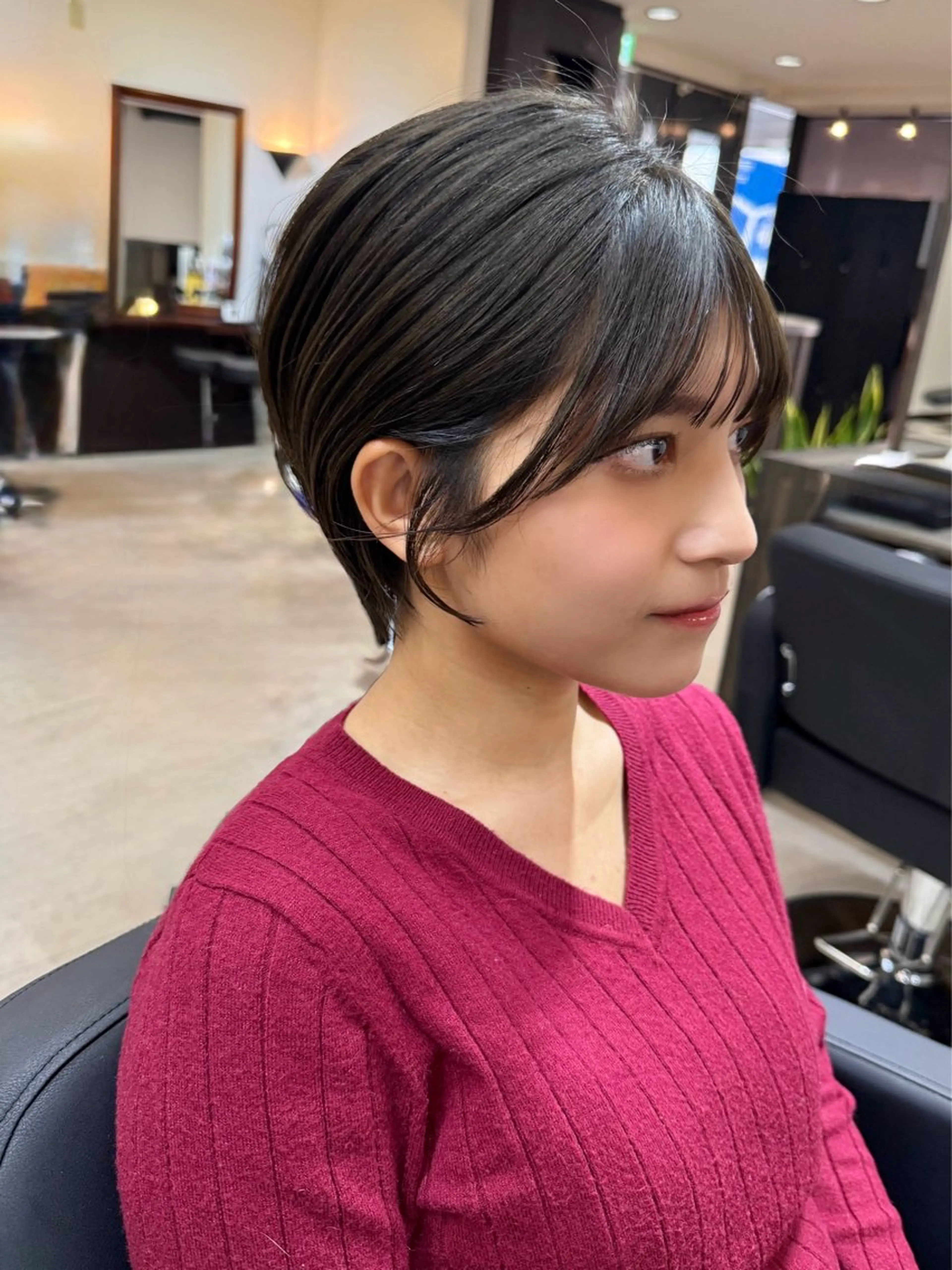 ショート 似合わせカット カット ヘアカラー トリートメント SHICUNEアサミ /ショート/メンズのヘアスタイル