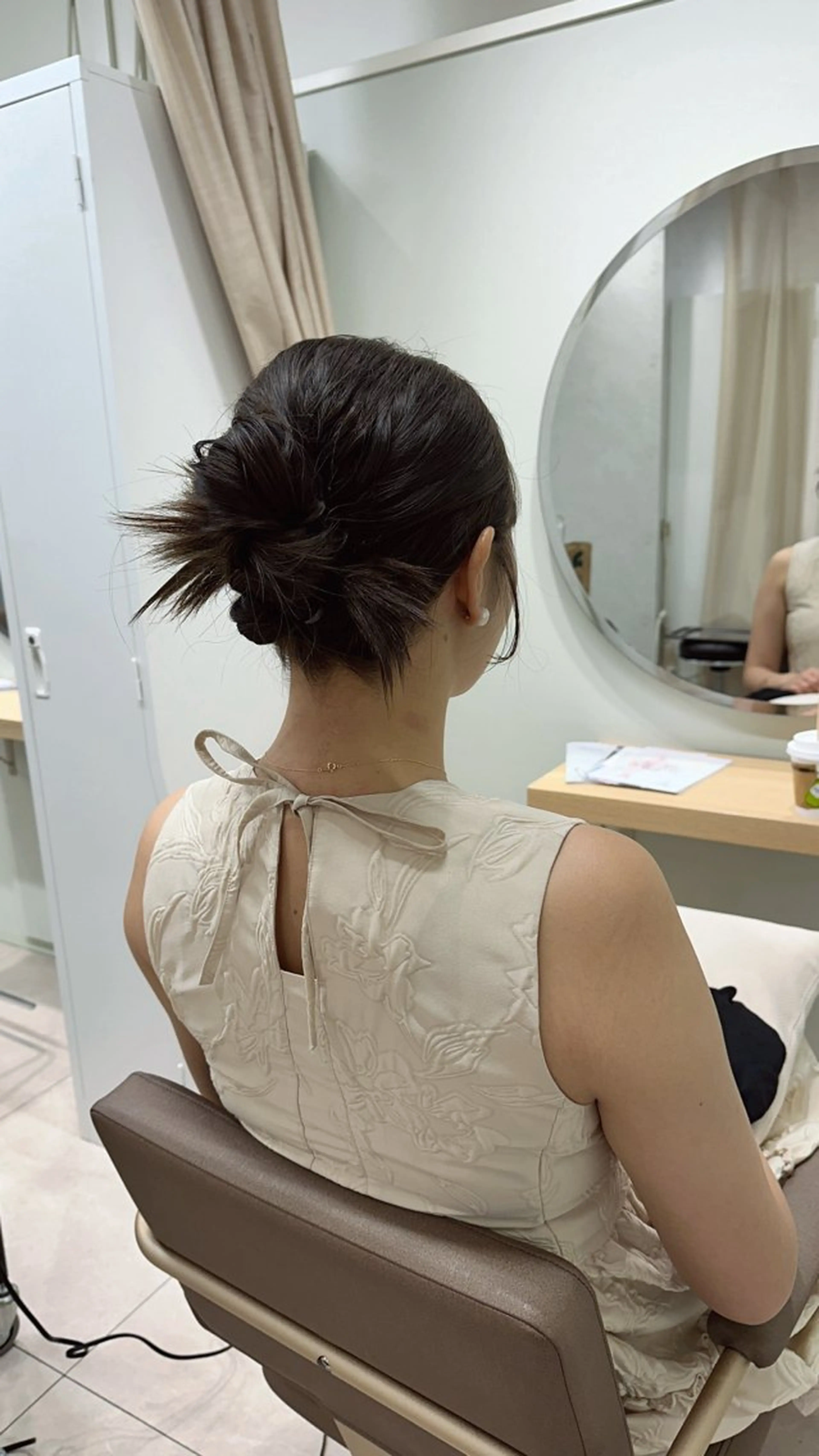 ミディアム カラー ヘアセット 女性リピ90%🍨 🩷佐藤みずきのヘアスタイル