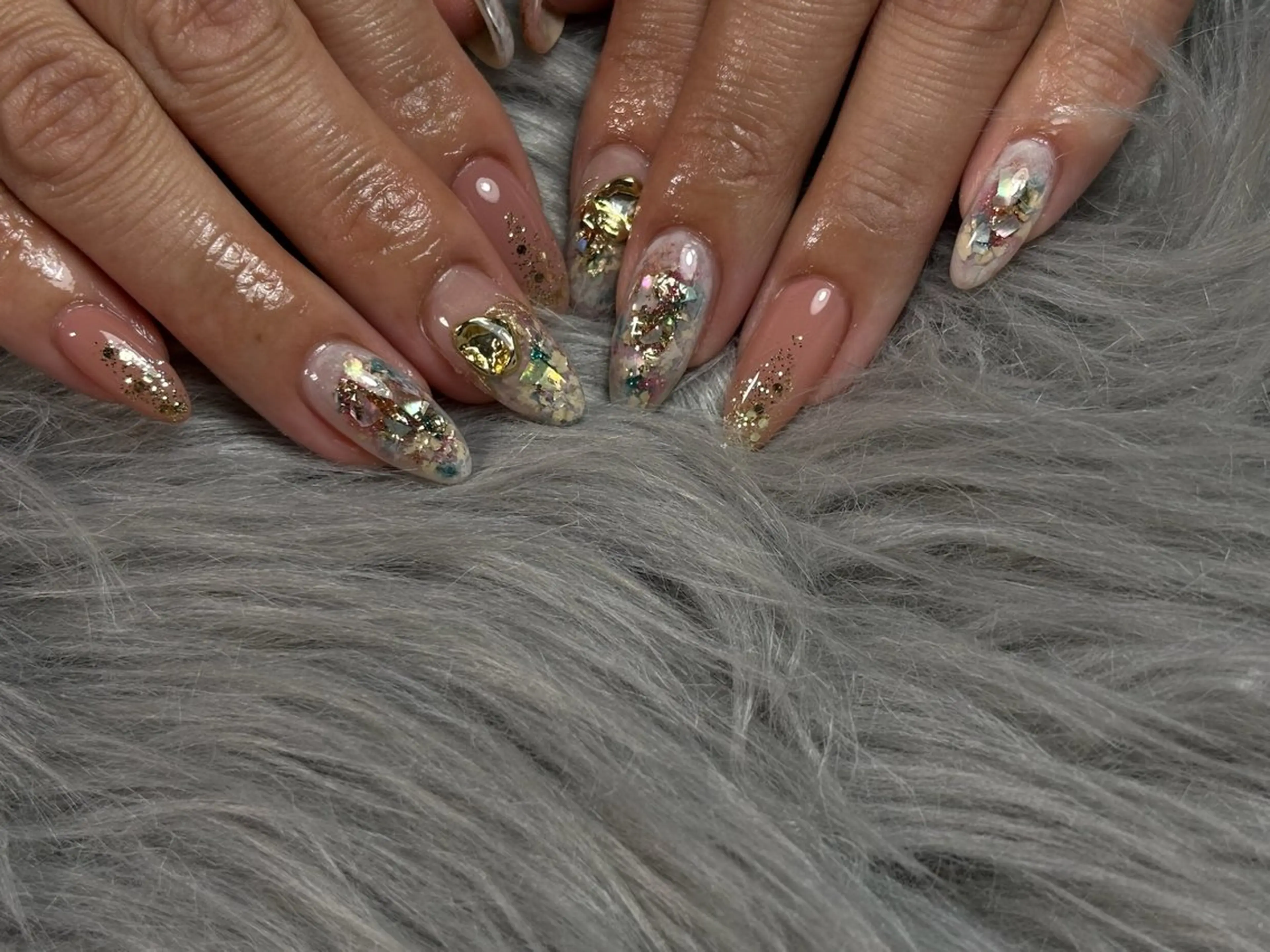 ネイル 持ち込み ハンドネイル k nailのネイルデザイン