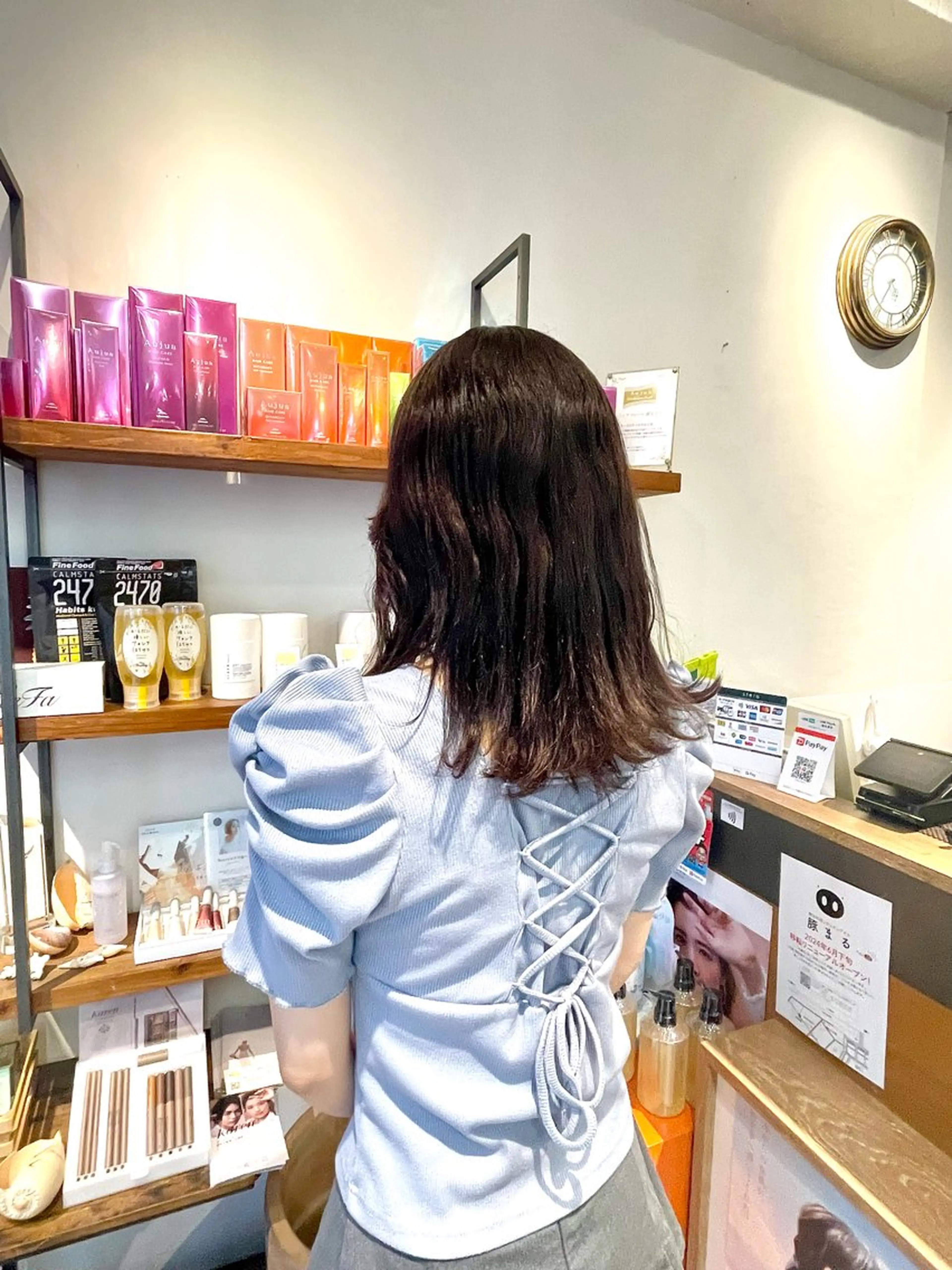 セミロング ヘアセット このみ/髪質改善 /ヘアアレンジ🫧のヘアスタイル