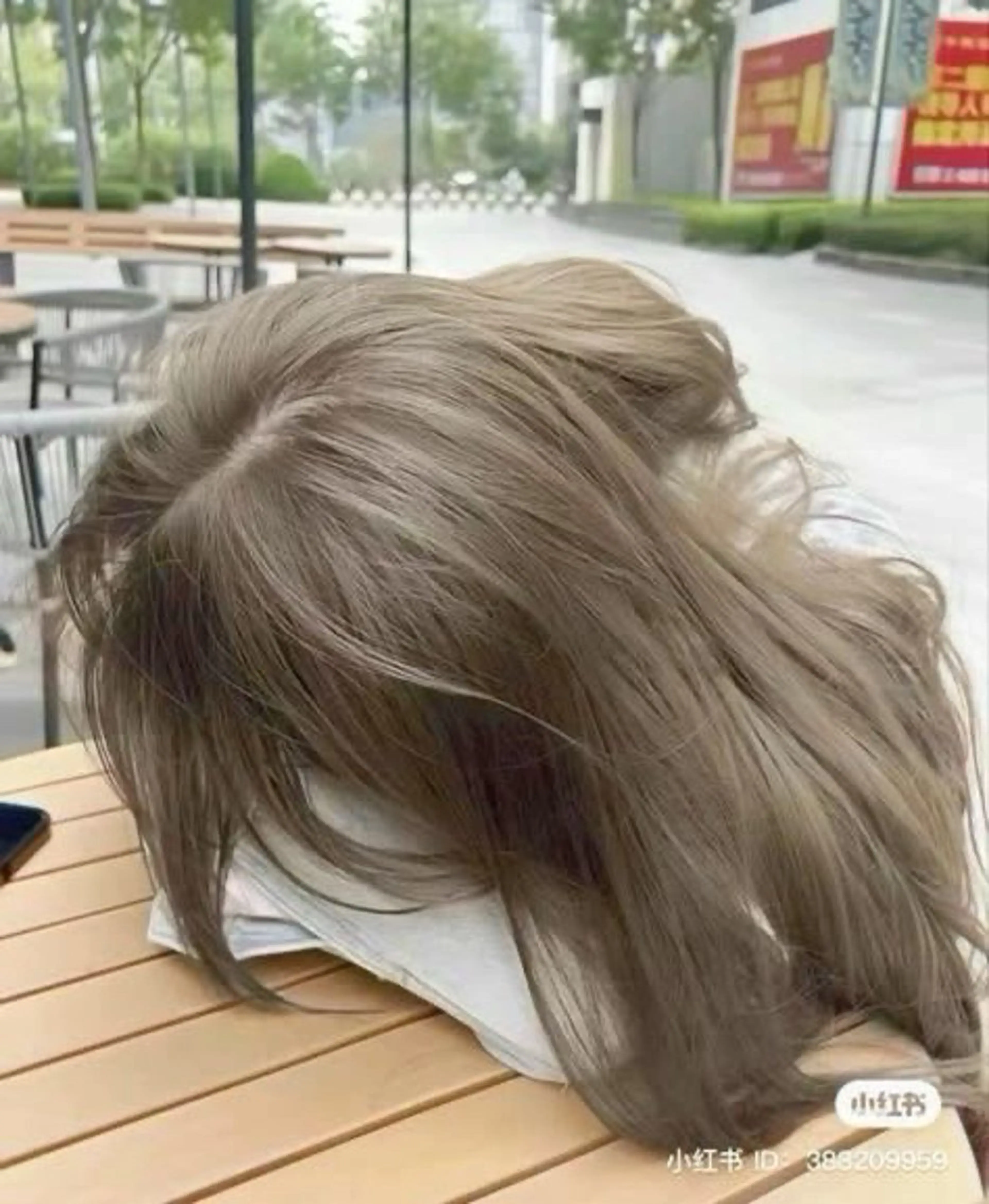 👑ブリーチなしダブルカラー👑 イルミナライトニングシステム➕イルミナ透明感カラー➕𝐀𝐮𝐣𝐮𝐚トリートメントの写真