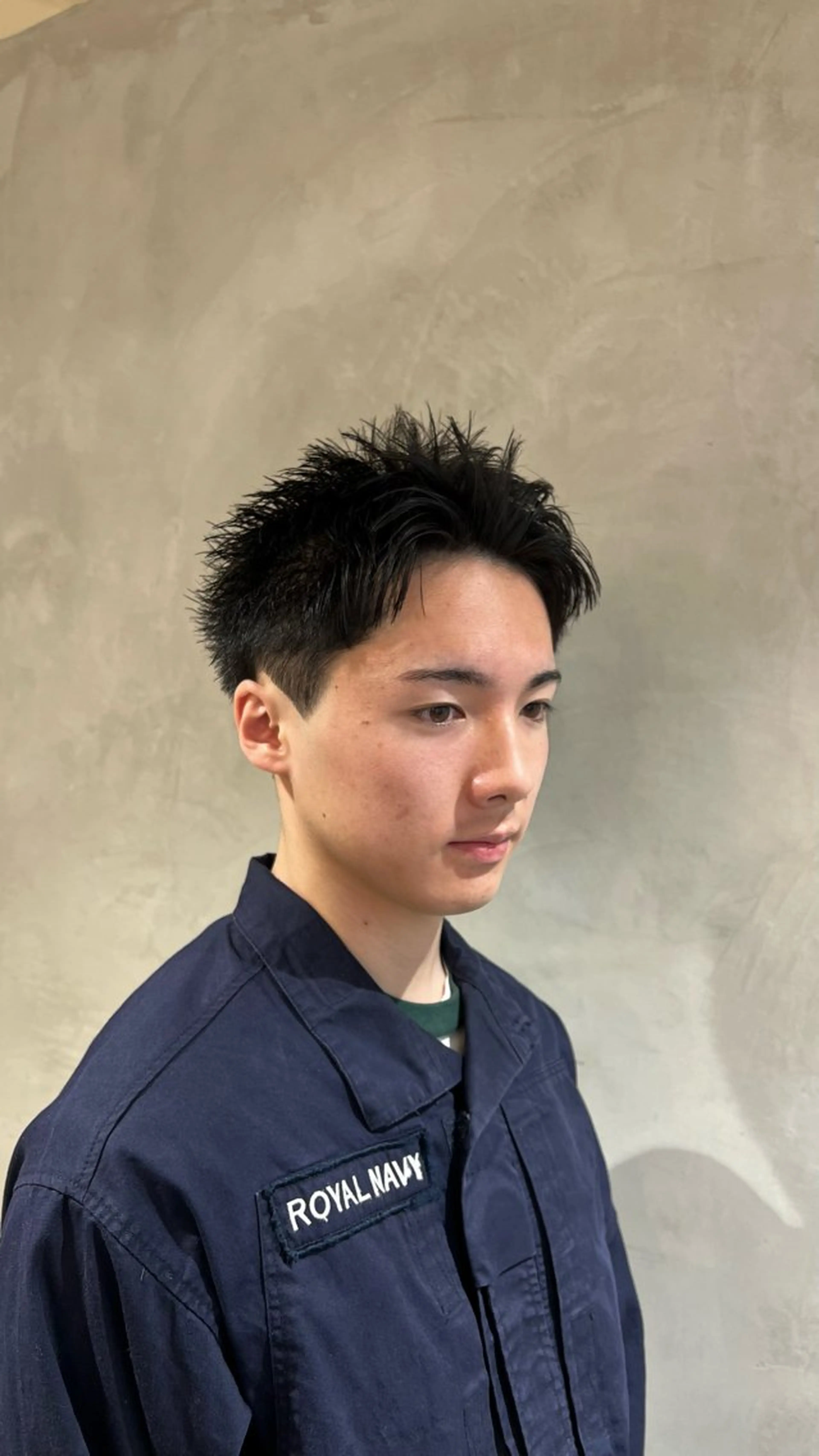 メンズ 横浜/ショート/ レイヤーカットのヘアスタイル