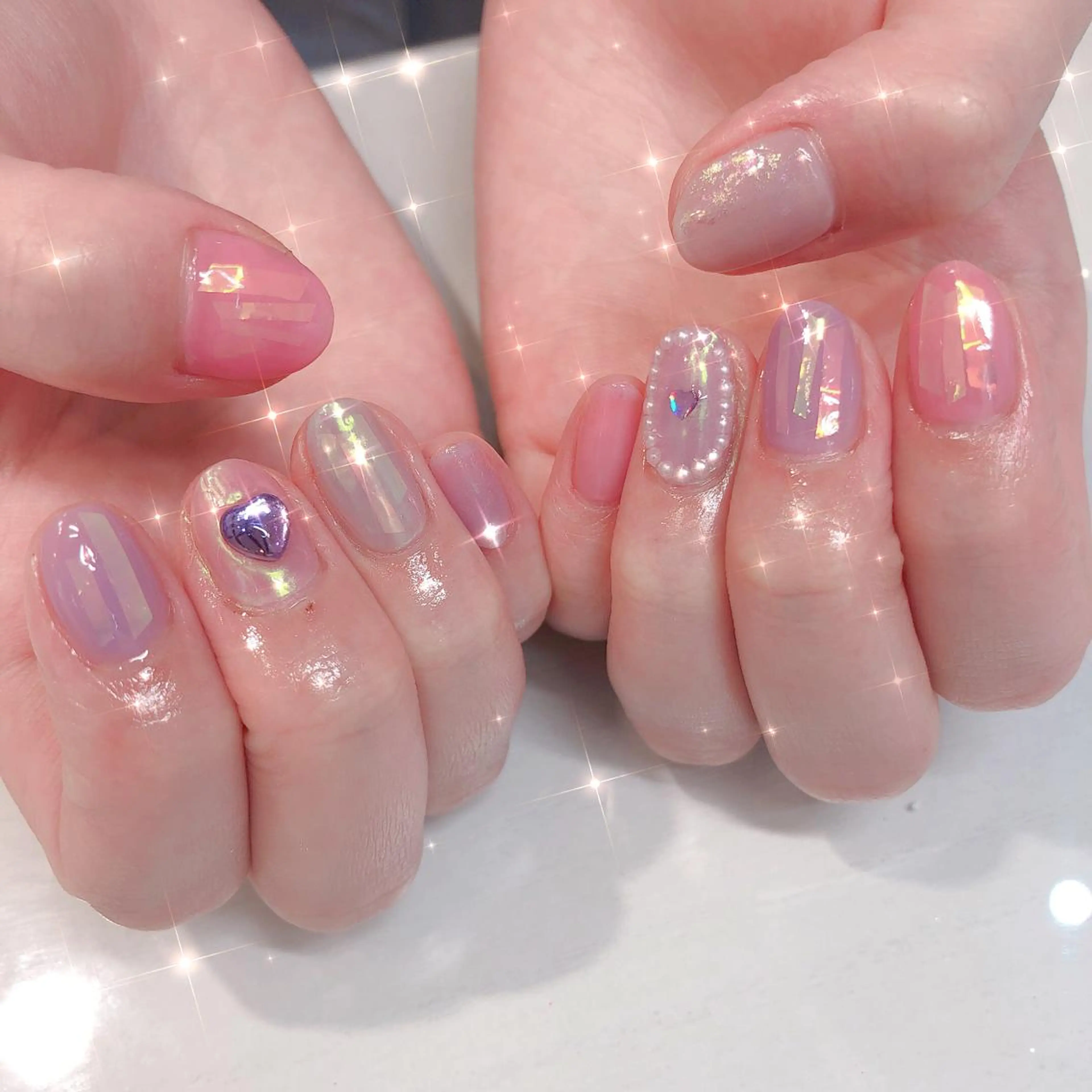 ネイル 原 麻耶のヘアスタイル