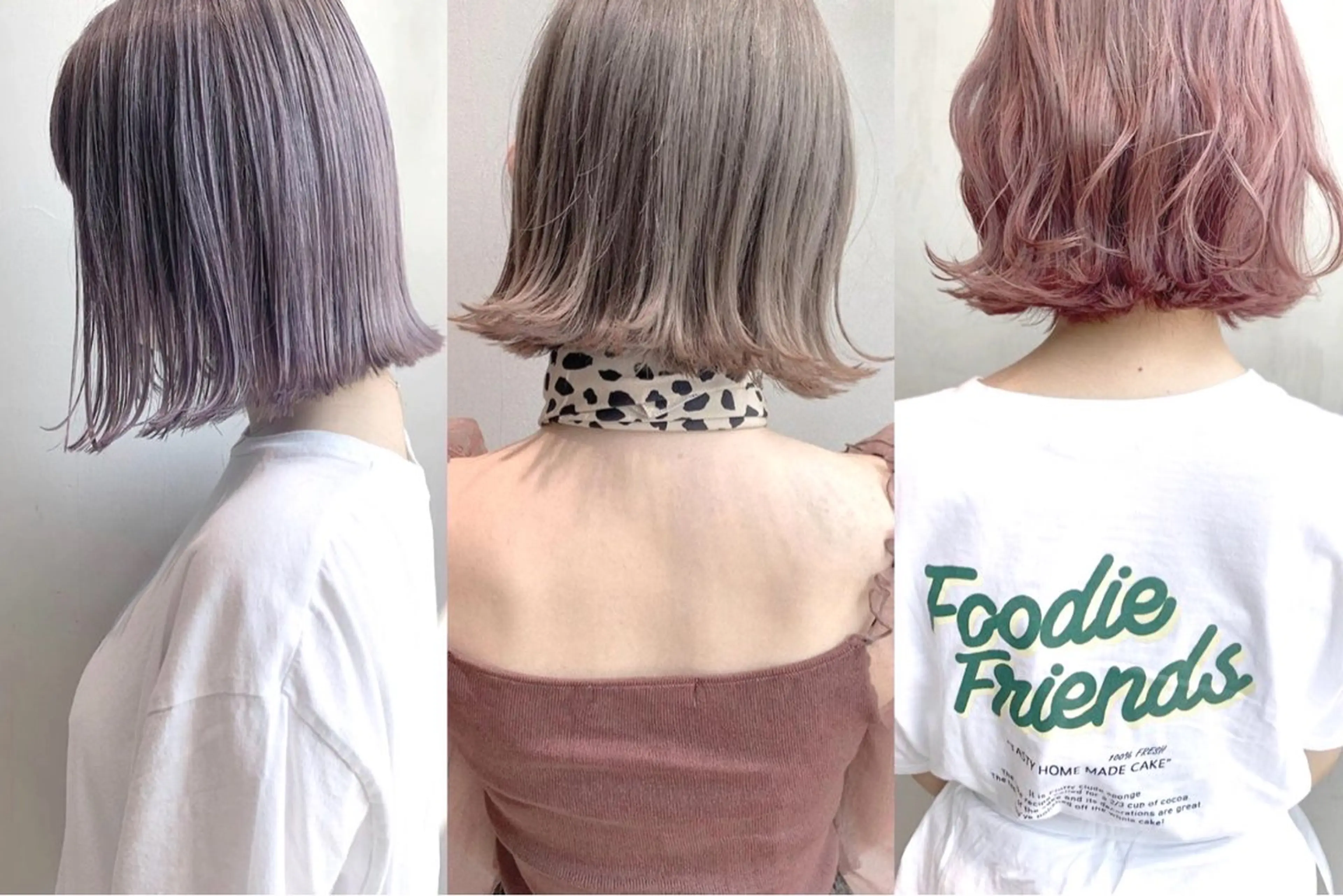 ミディアム カラー ブリーチ 透明感カラー モテ髪クリエイター 【成田修平】のヘアスタイル