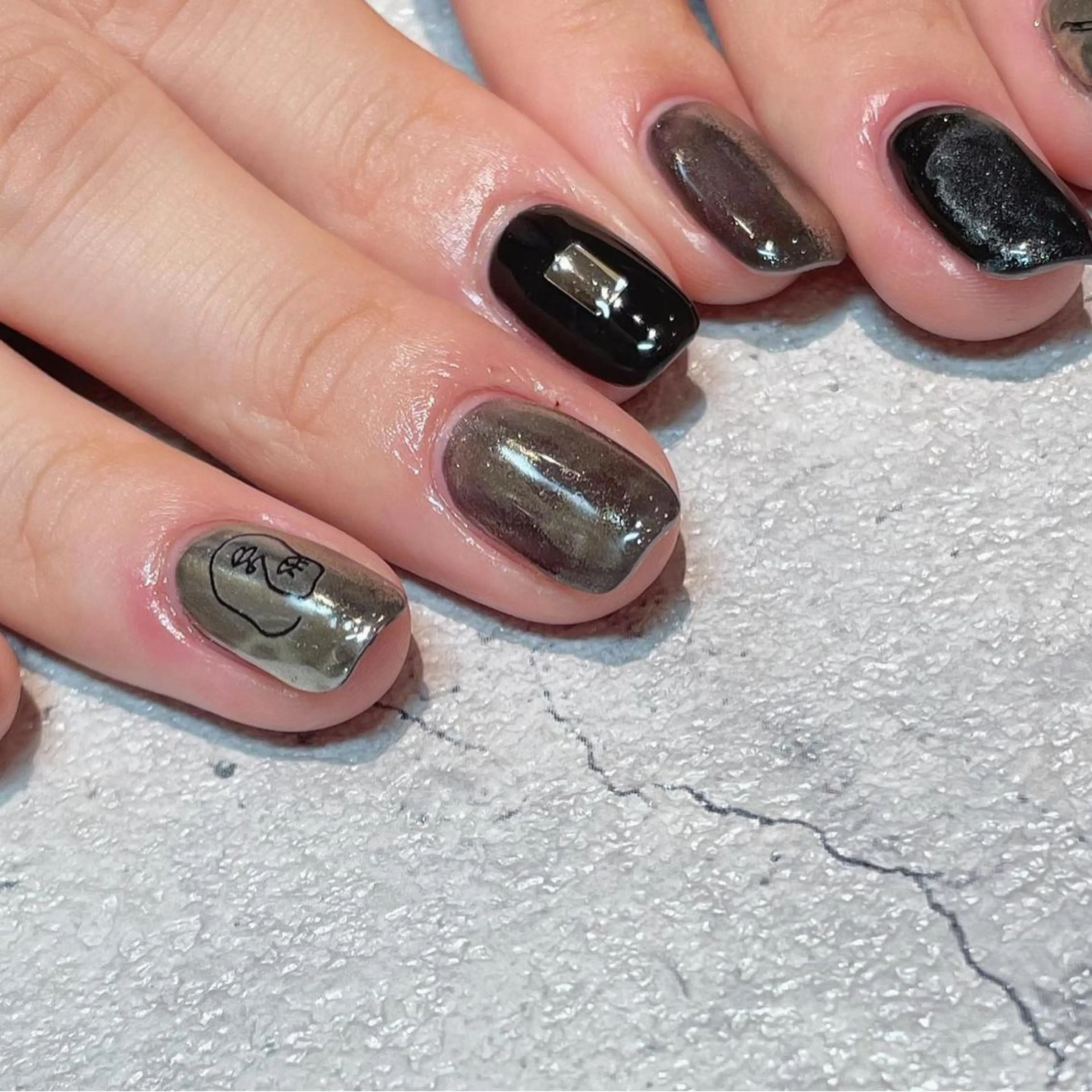 ネイル ハンドネイル LUKE所属・もとまつ さちこのネイルデザイン