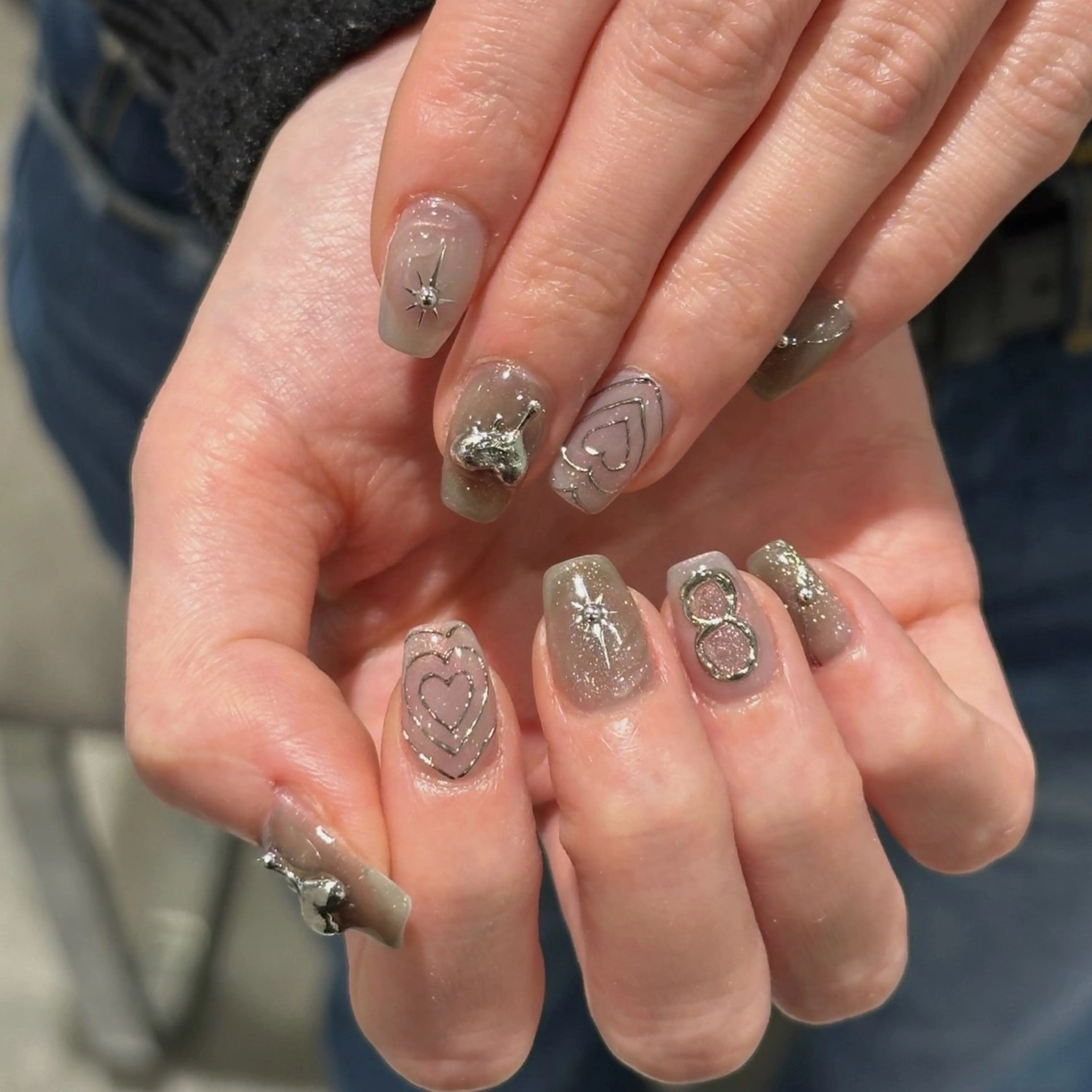 ネイル ハンドネイル Zen Neo 🦋Azusa🦋のネイルデザイン