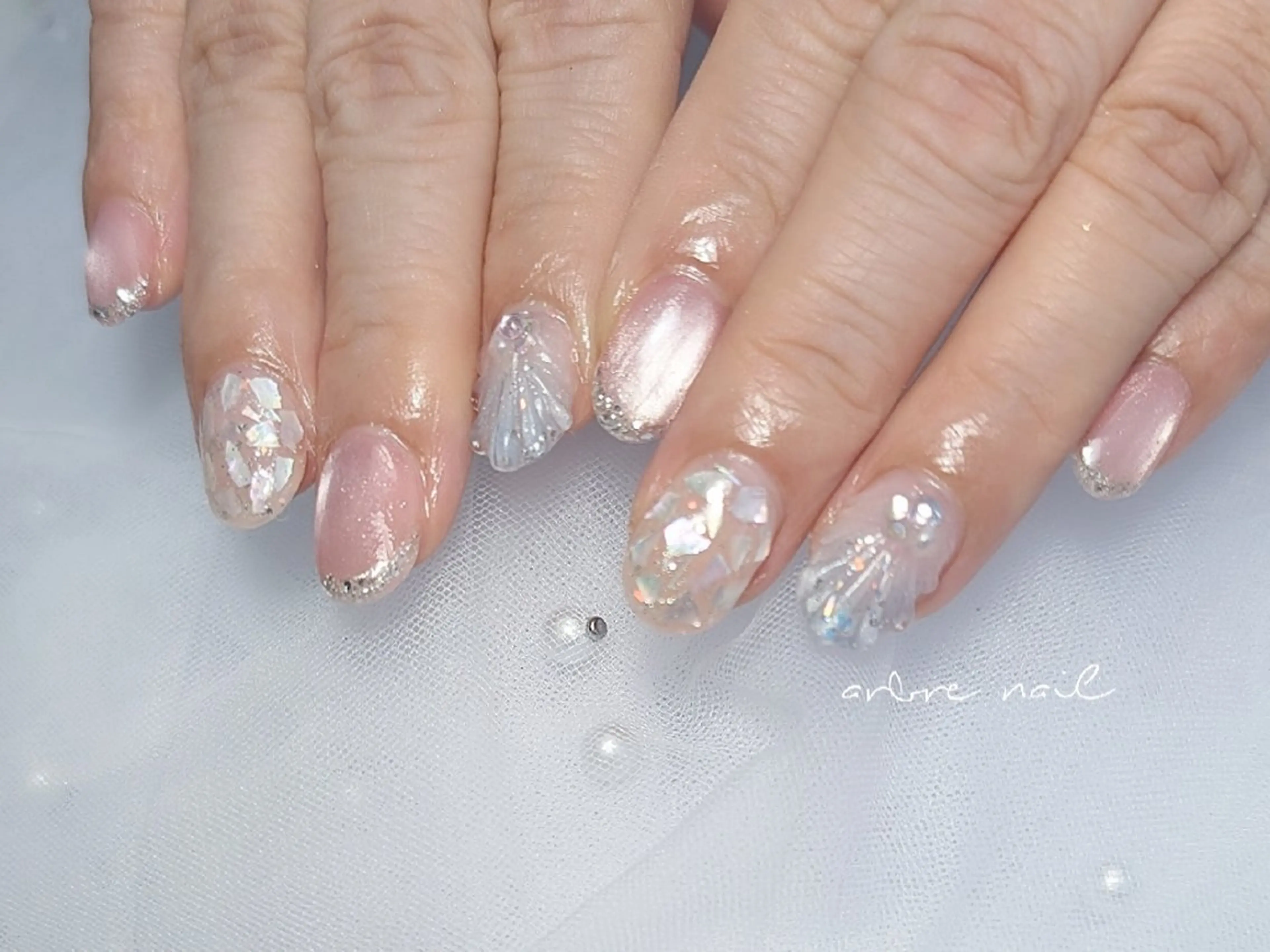 ネイル ＊arbre nail＊.アーブルネイル所属・✯.。 arbre  nail 。✯.のネイルデザイン