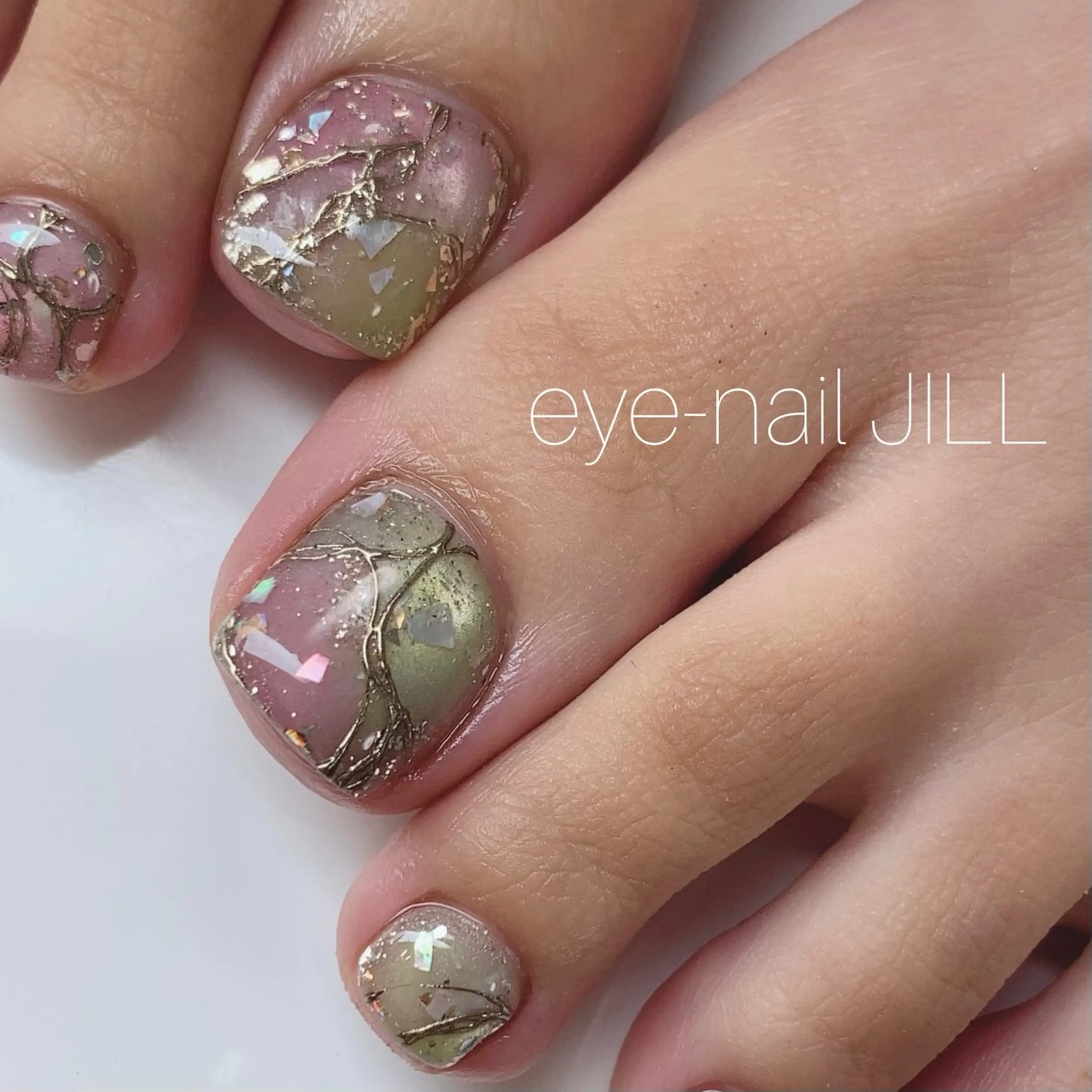 定額Foot nail 10本アート💅🏻新規off無料の写真