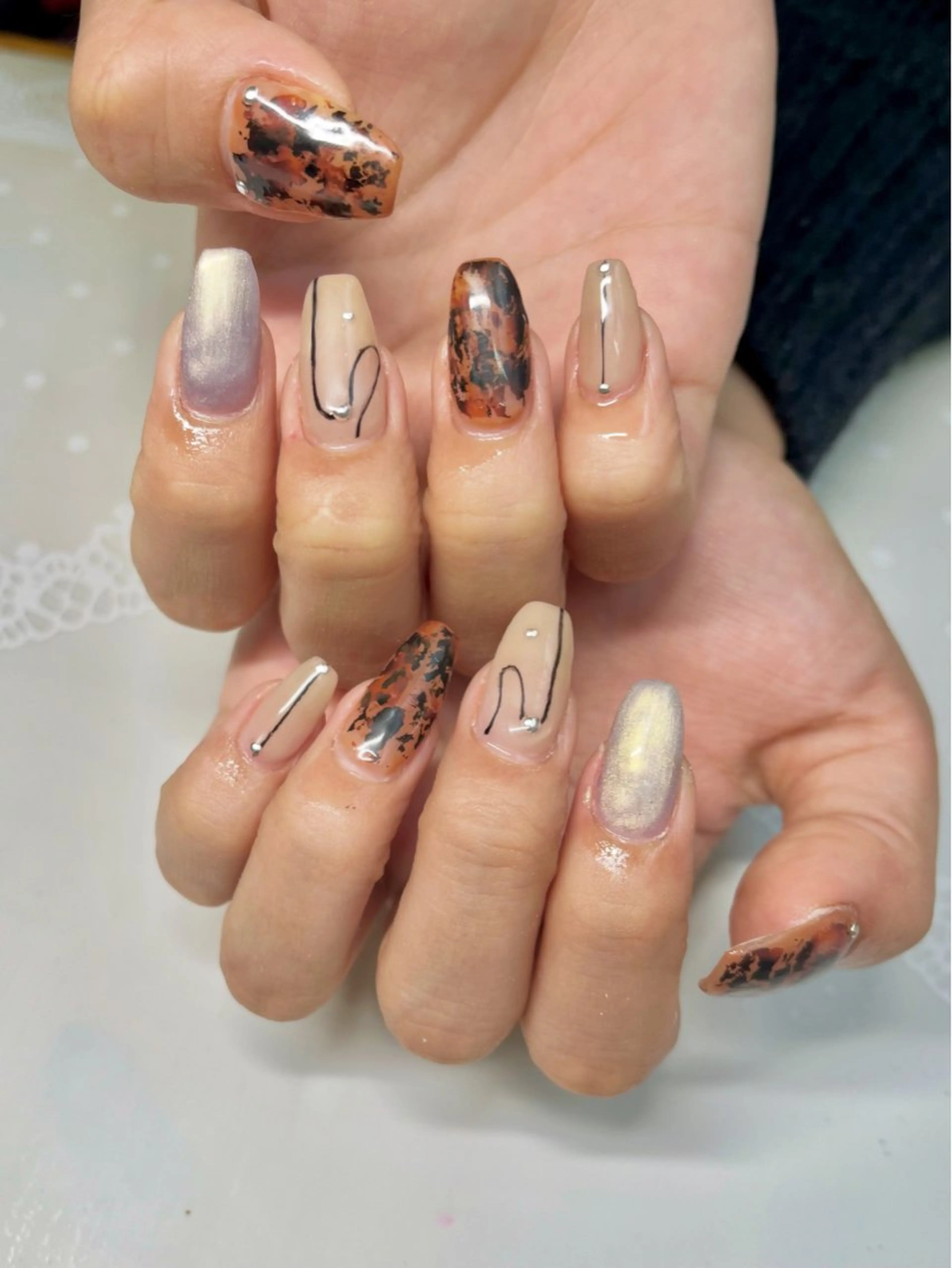 ネイル 新宿ネイルサロン ジェミディローサ所属・新宿ネイルサロン ジェミディローサのネイルデザイン