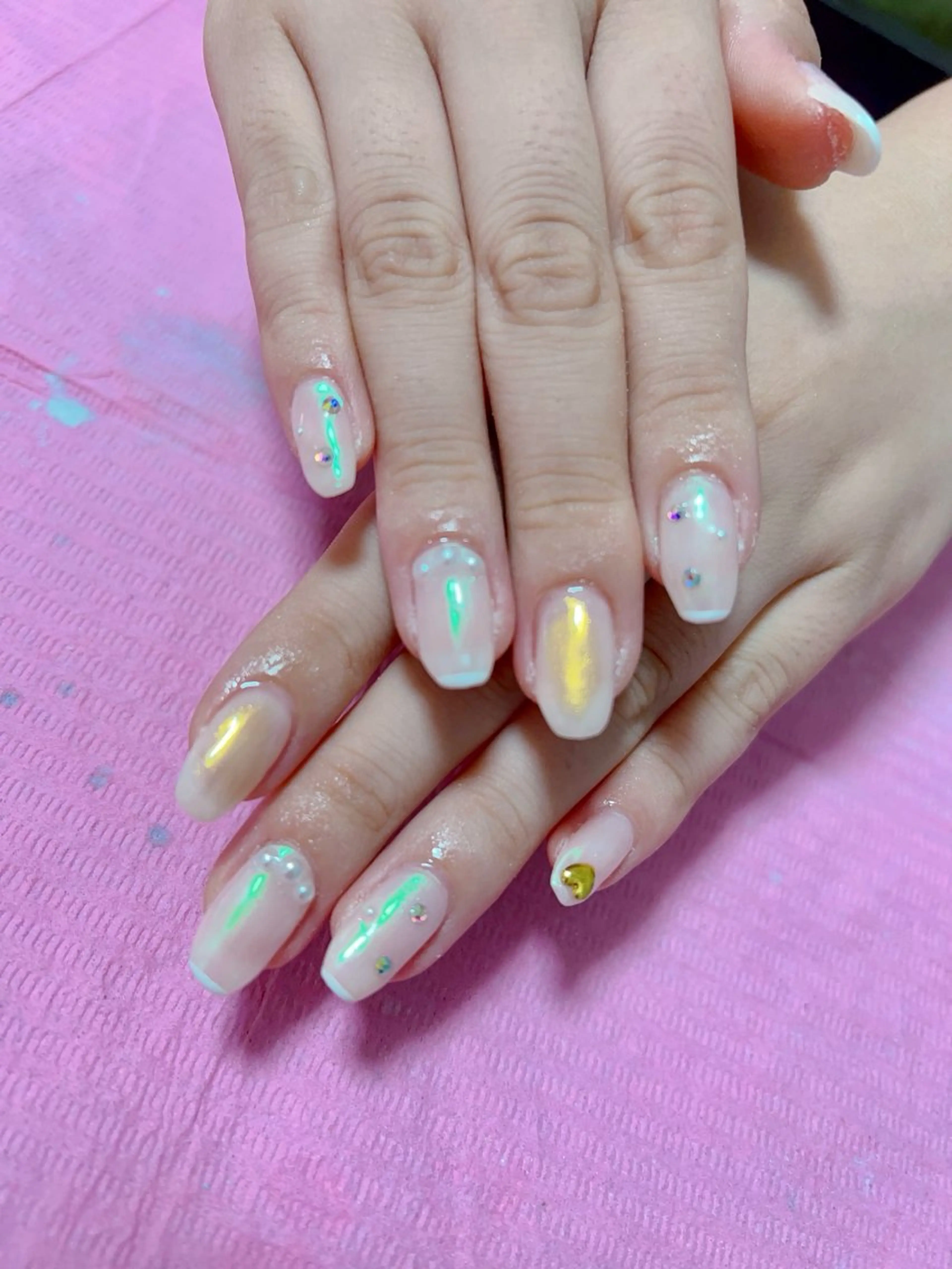 ネイル ハンドネイル ハンドケア kaenail 瑞江のネイルデザイン