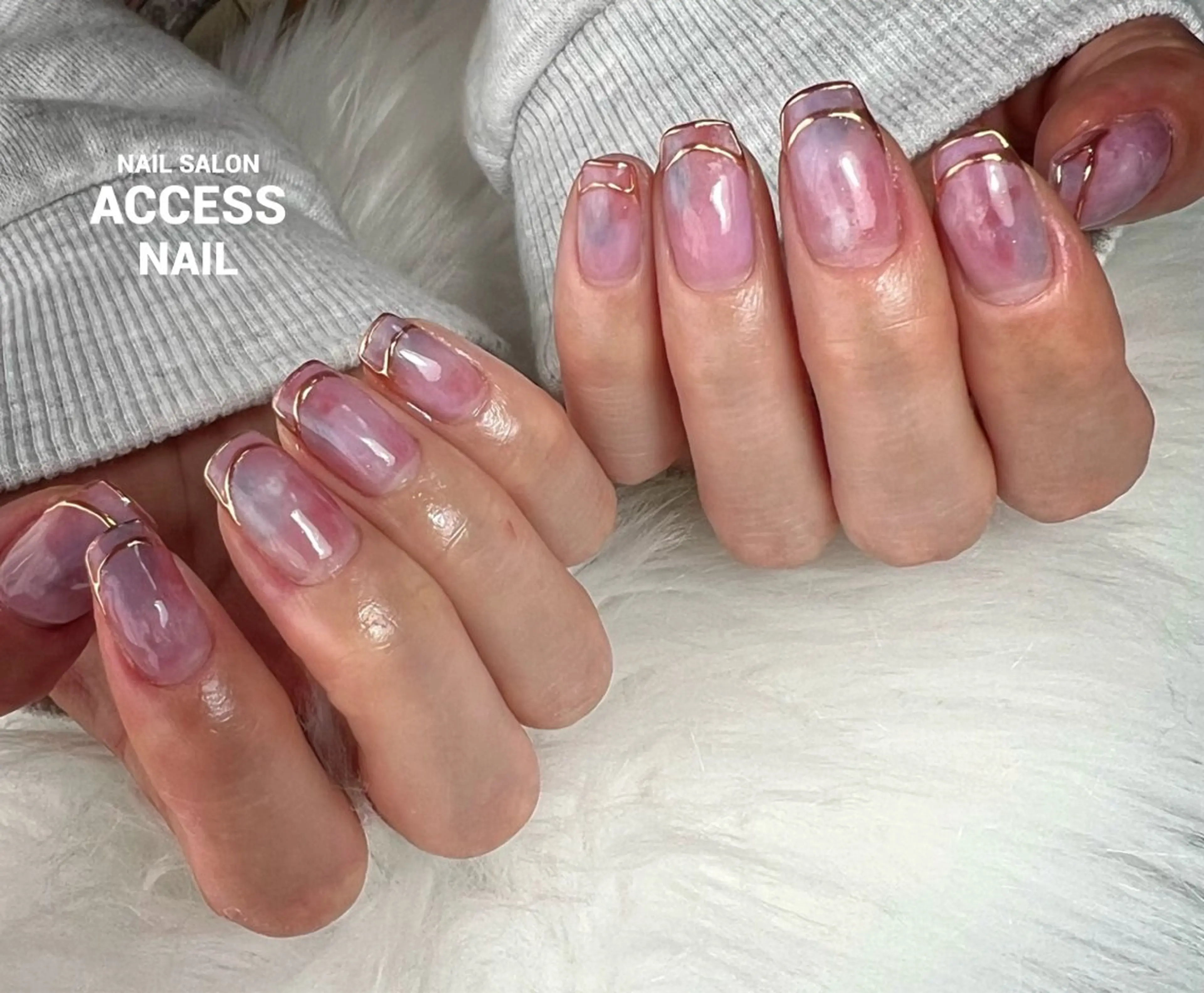 ネイル access nailのネイルデザイン