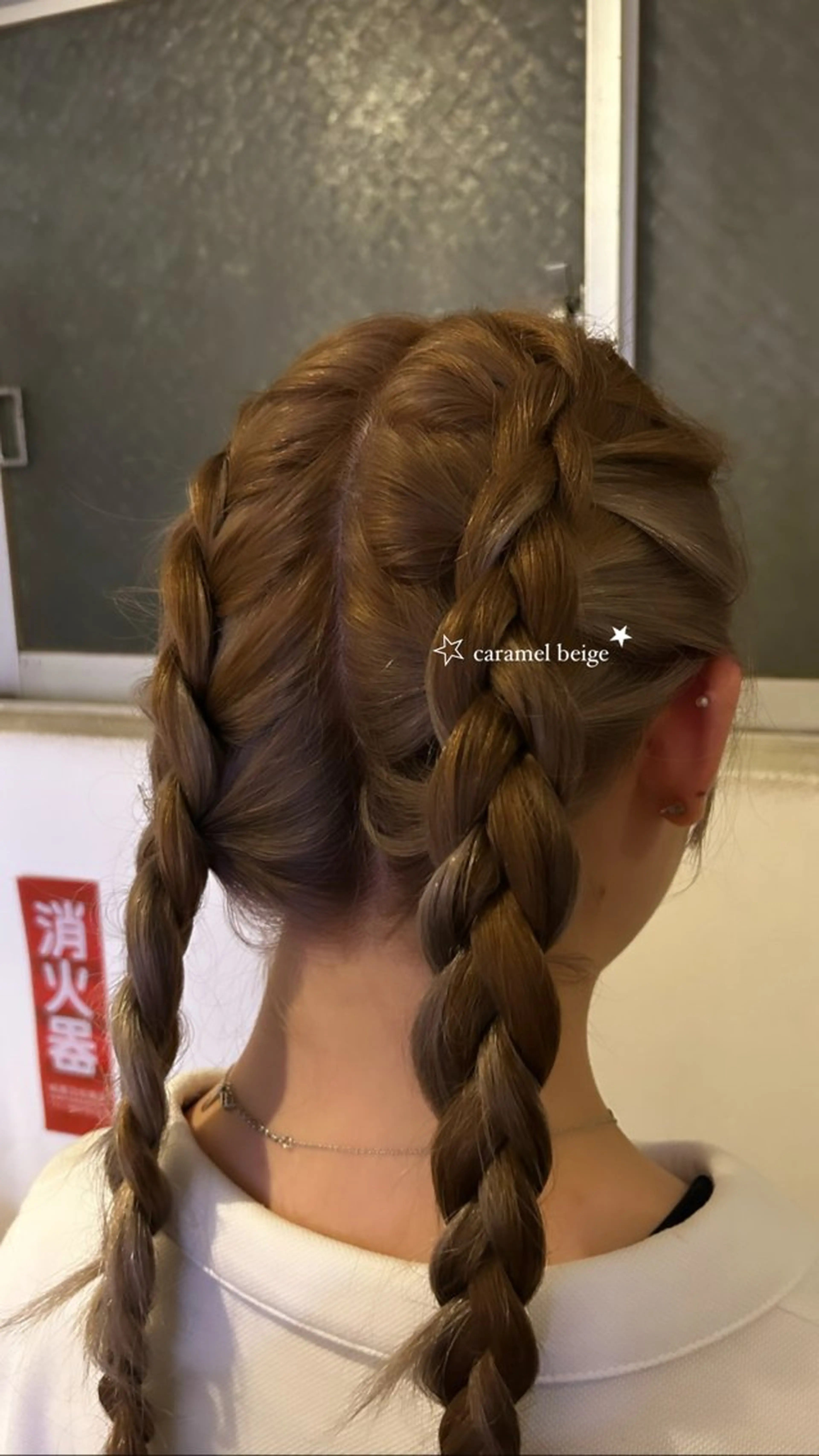 ロング カラー ヘアアレンジ 愛結 暖色カラー🎀🩰のヘアスタイル