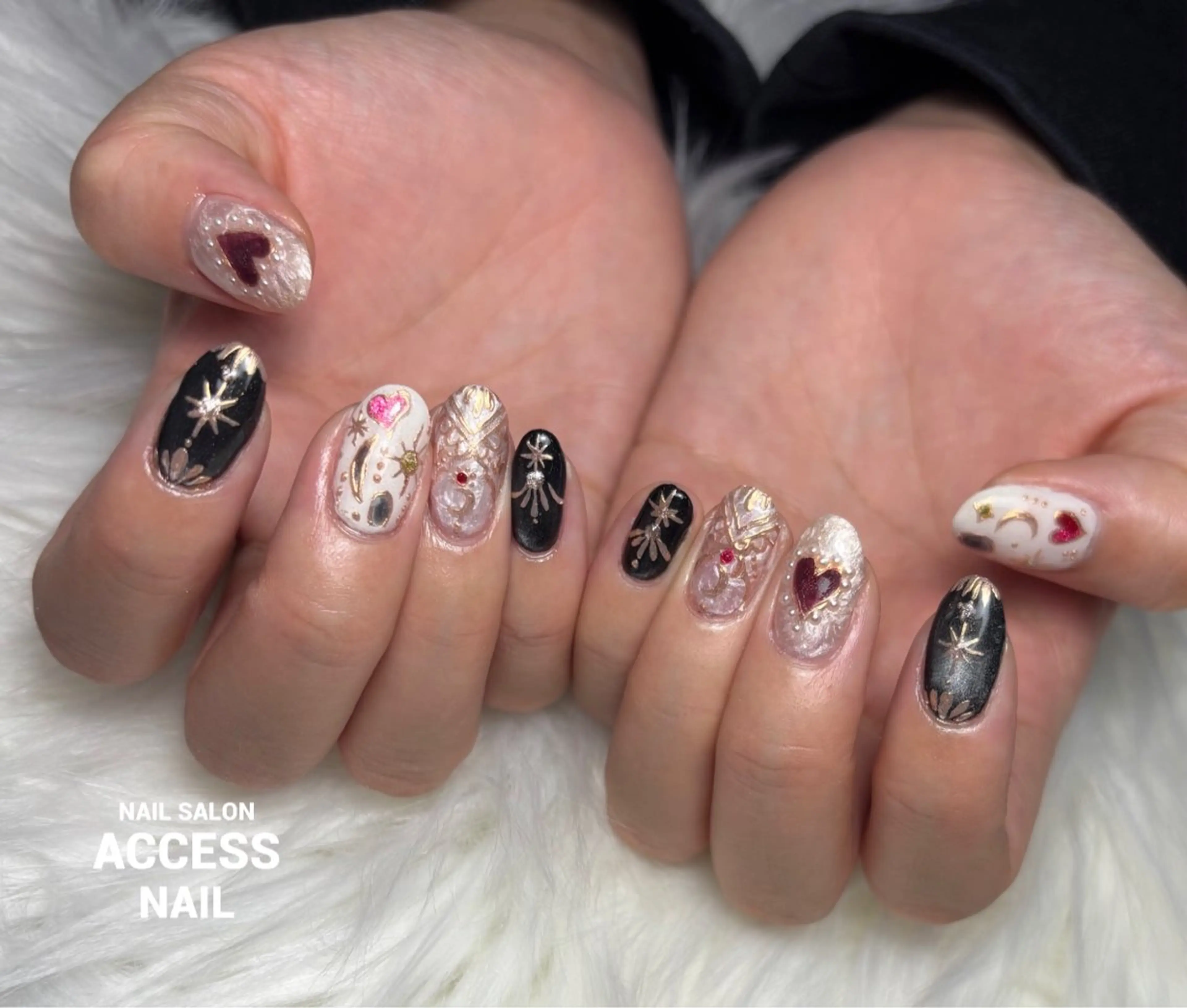 ネイル access nailのネイルデザイン