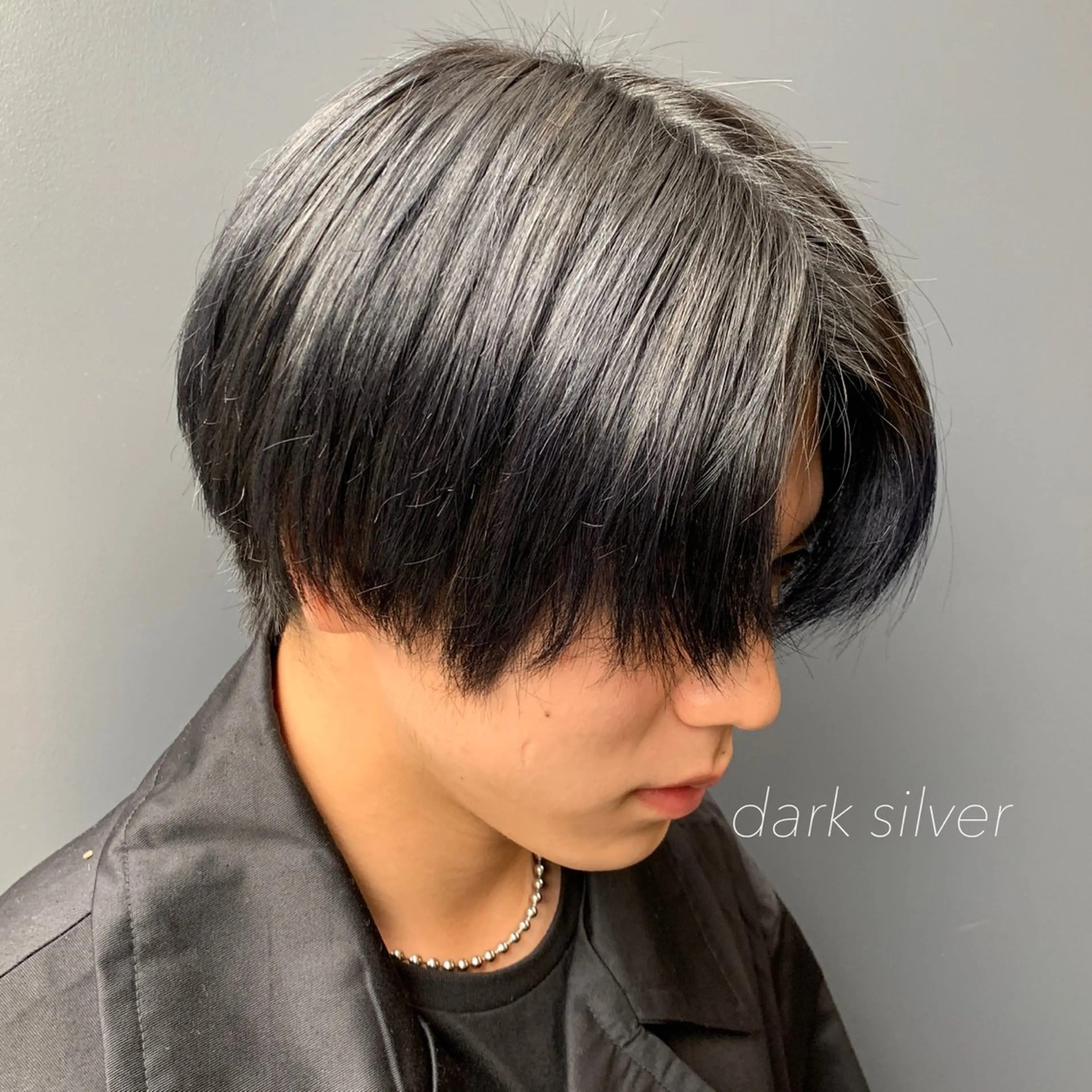 カラー メンズ ダークグレー ダークグレージュ グレージュ GO TODAY 原宿本店所属・似合わせカット得意 💛RENA💛のヘアスタイル