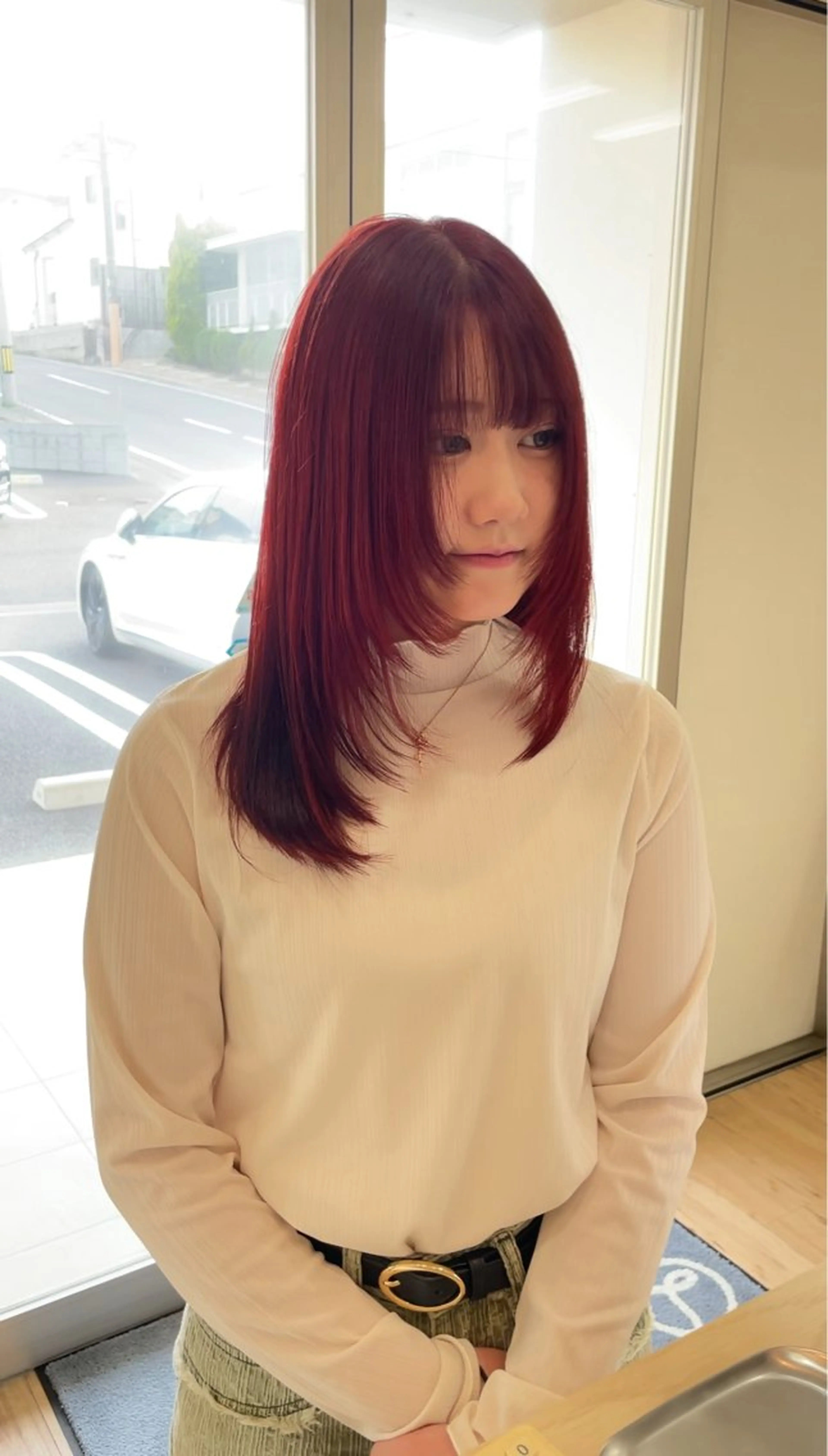 ロング レイヤーカット 橋本翔 /レイヤーカットのヘアスタイル