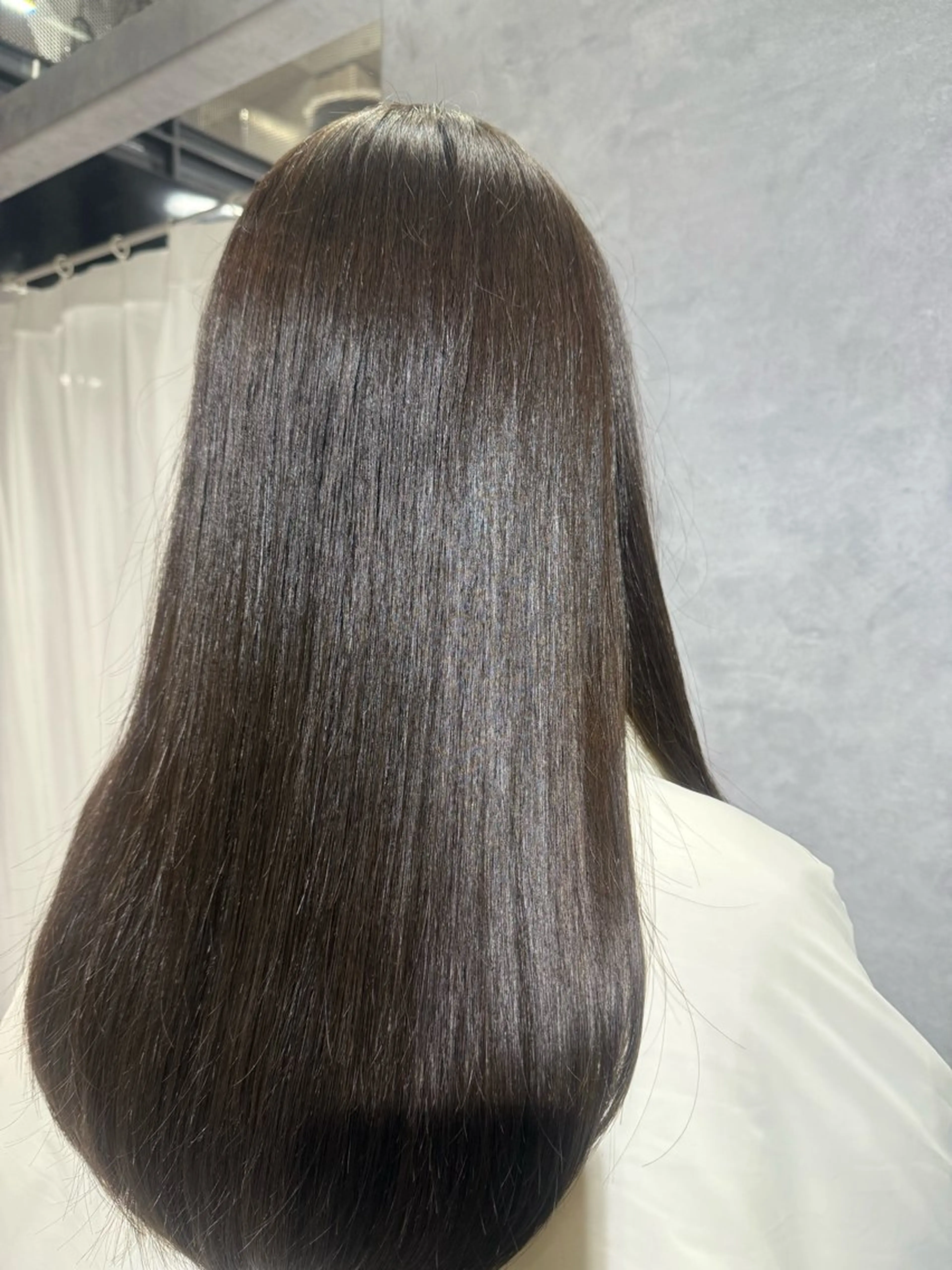 ロング カラー 髪質改善 トリートメント カット ヘアカラー トリートメント ヘッドスパ fee 小倉店 EMIのヘアスタイル