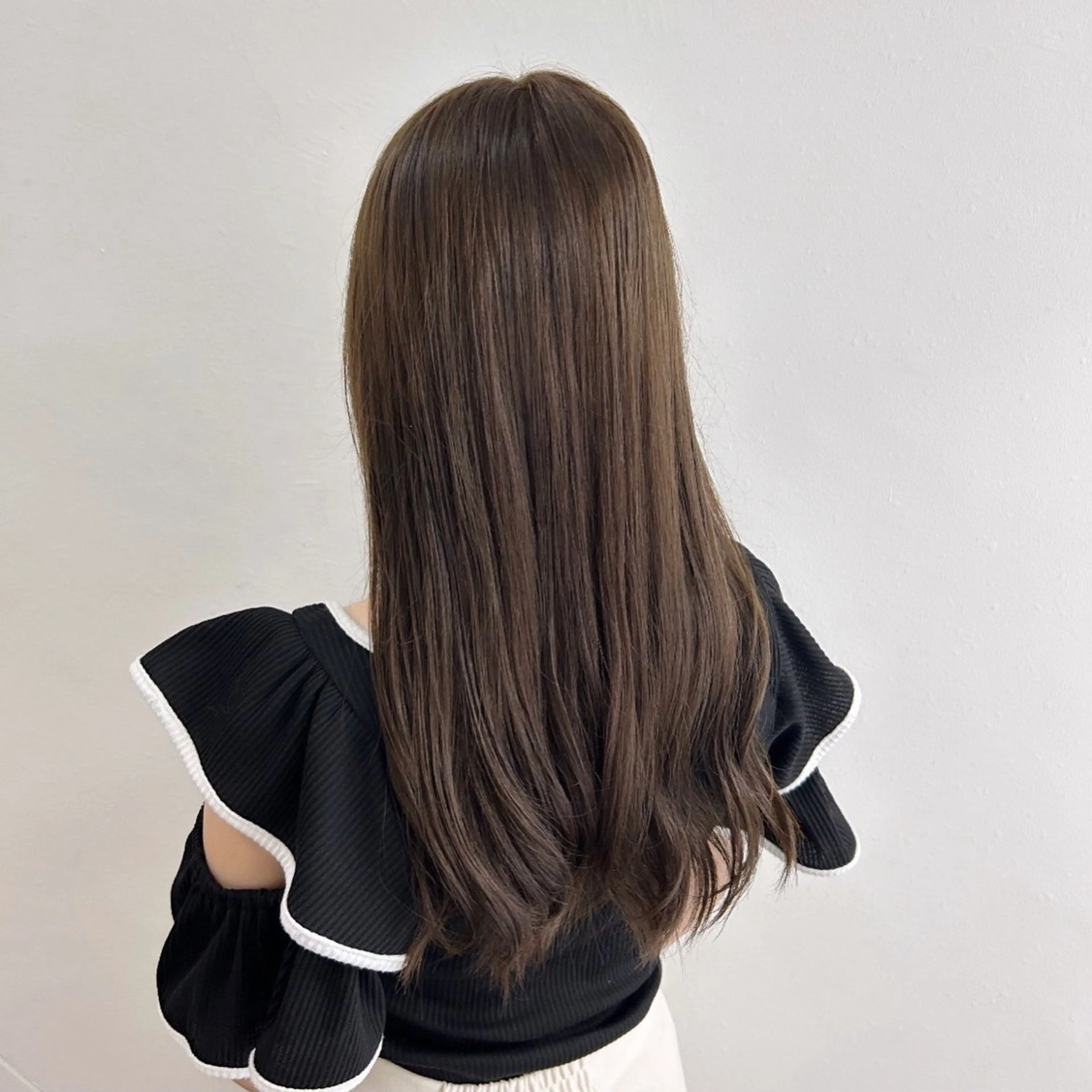 ロング カラー 韓国ヘア🧸髪質改善 🧸きくちみさきのヘアスタイル