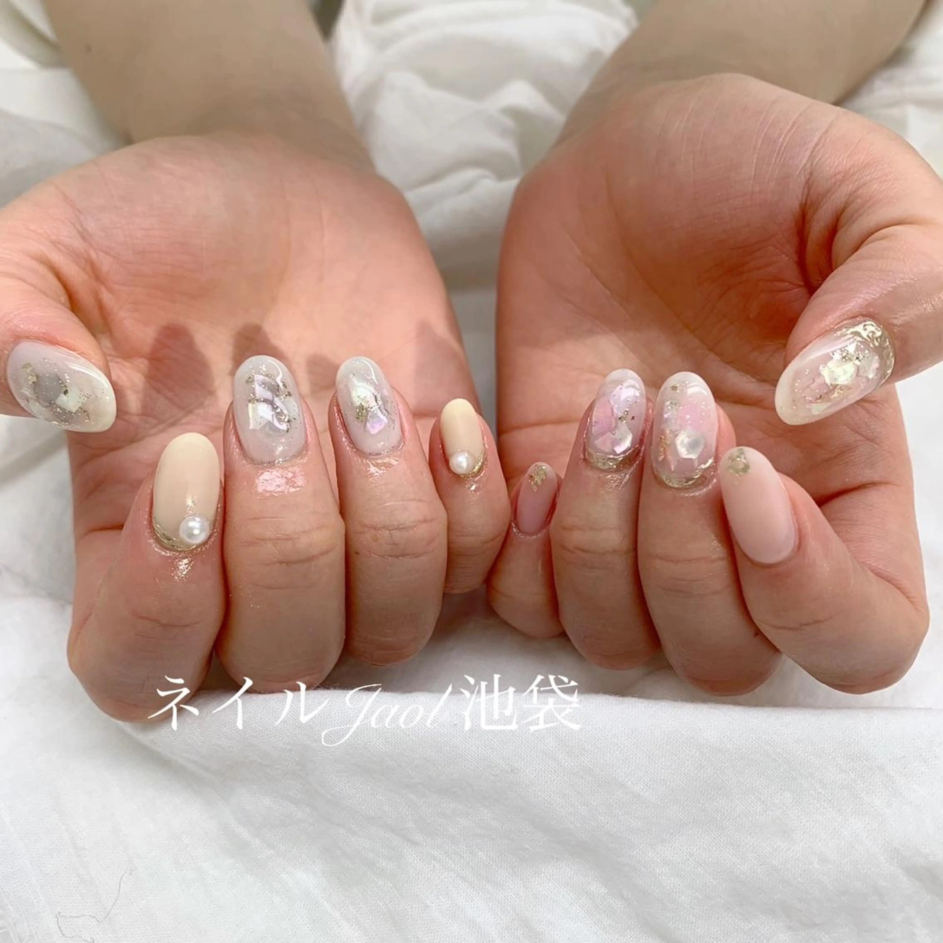 ミディアム nail jaol池袋店所属・ネイルJaol 池袋のネイルデザイン