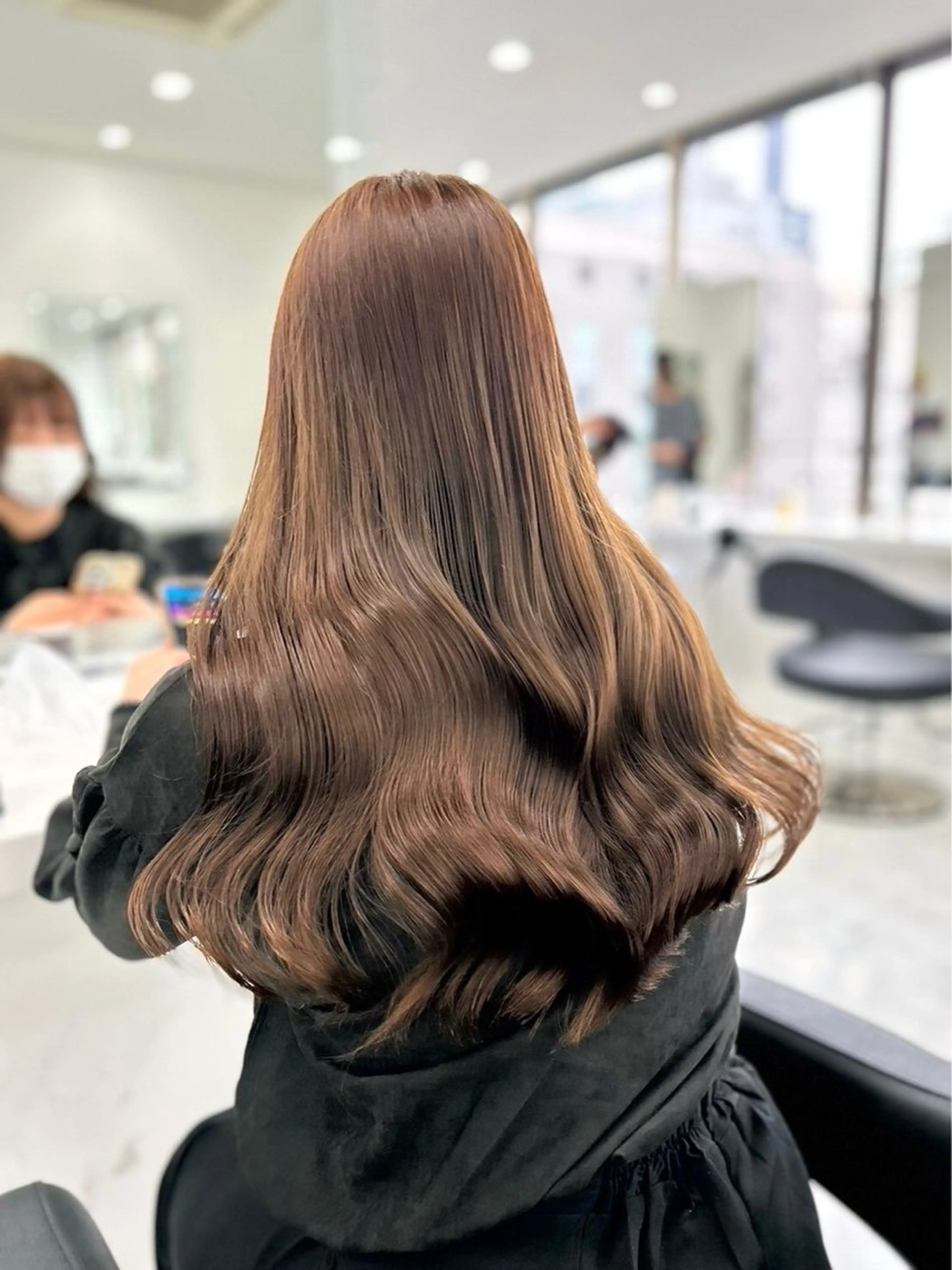 ロング カラー 🎀暖色/ラベンダー /paru🤍のヘアスタイル