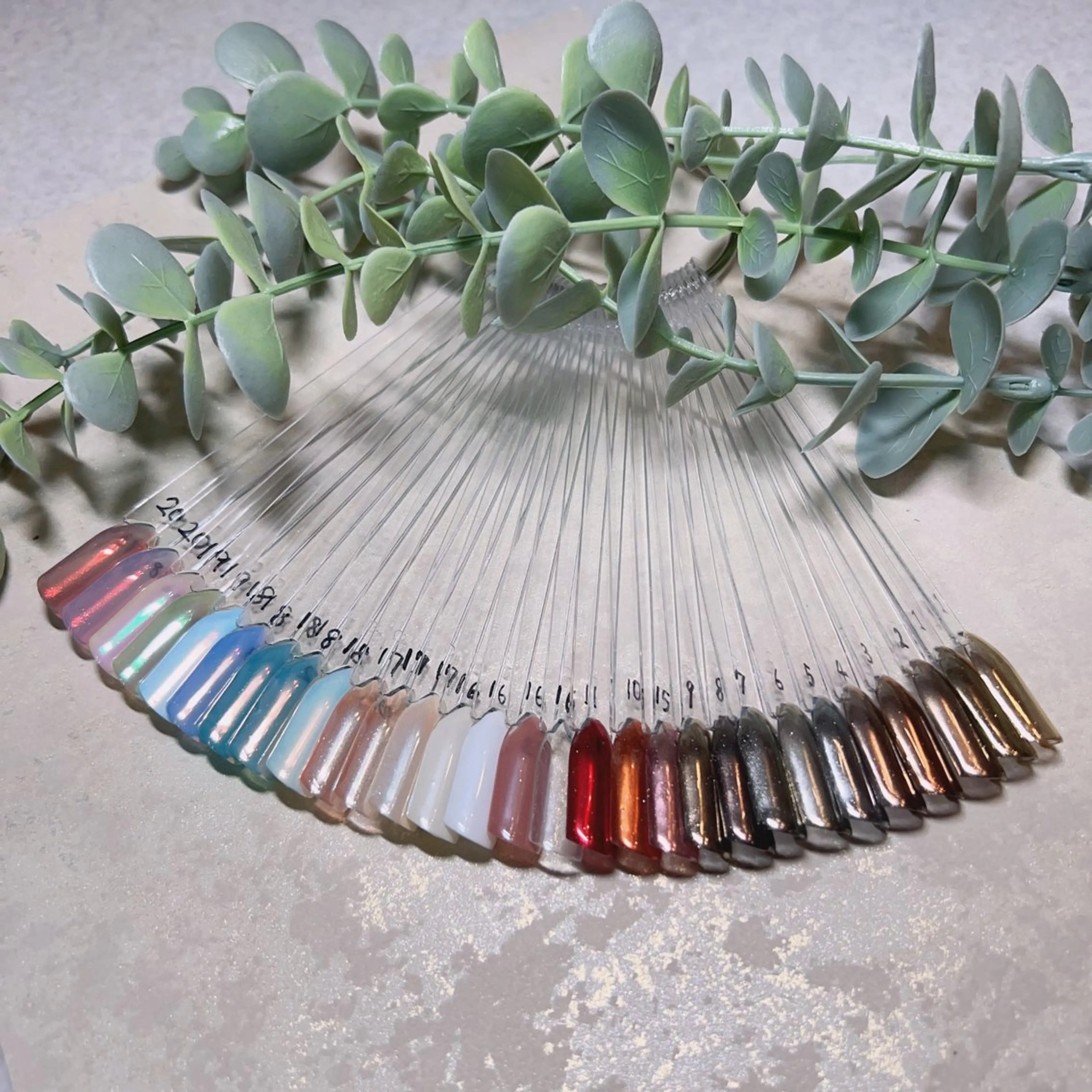 ハンド《ミラー&オーロラ・ワンカラー》初回オフ無料の写真