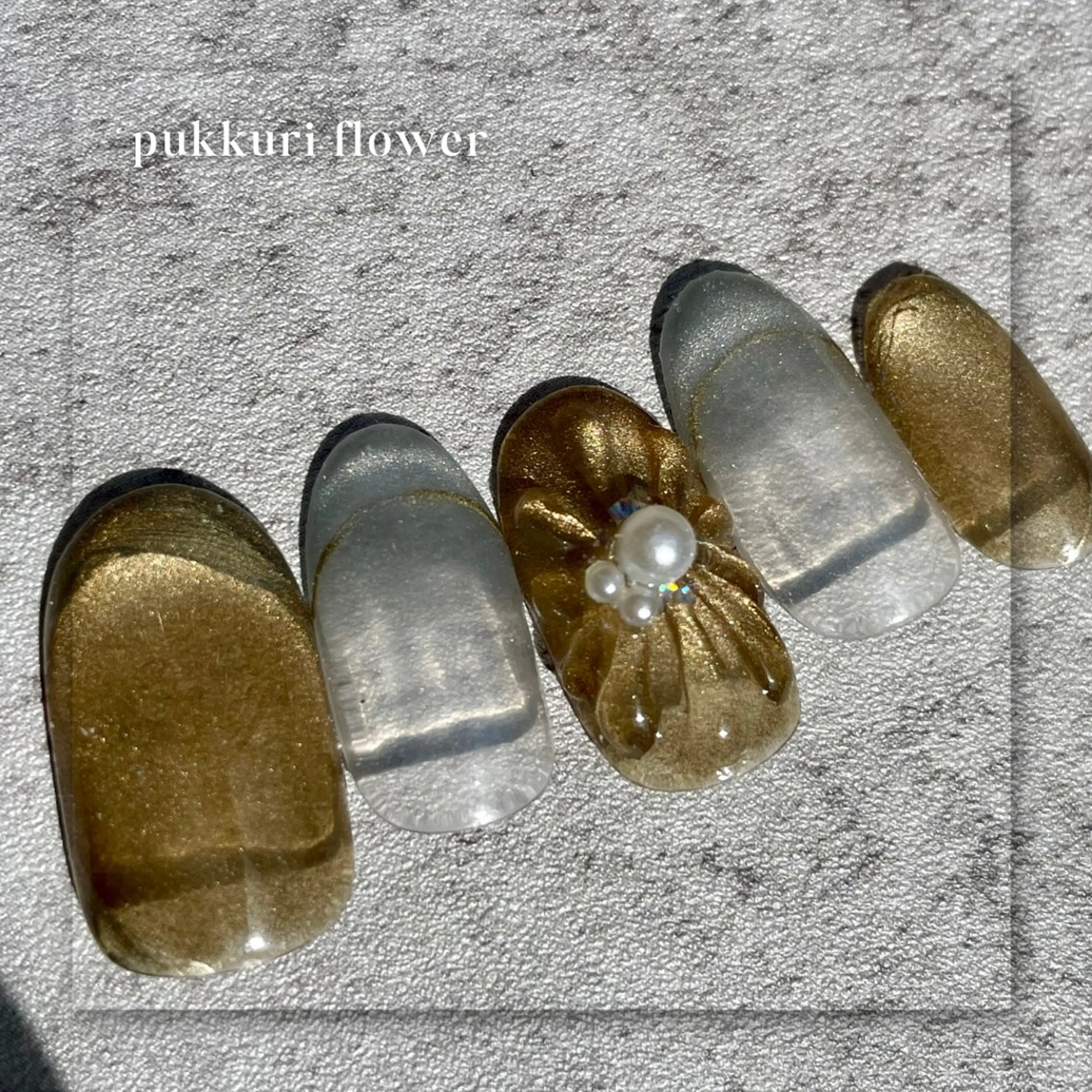 ネイル アニマル柄 フラワーネイル フレンチネイル グラデーション 韓国ネイル Seemly 千田町店所属・フラワーパラジェル 🌸シームリーエミのネイルデザイン