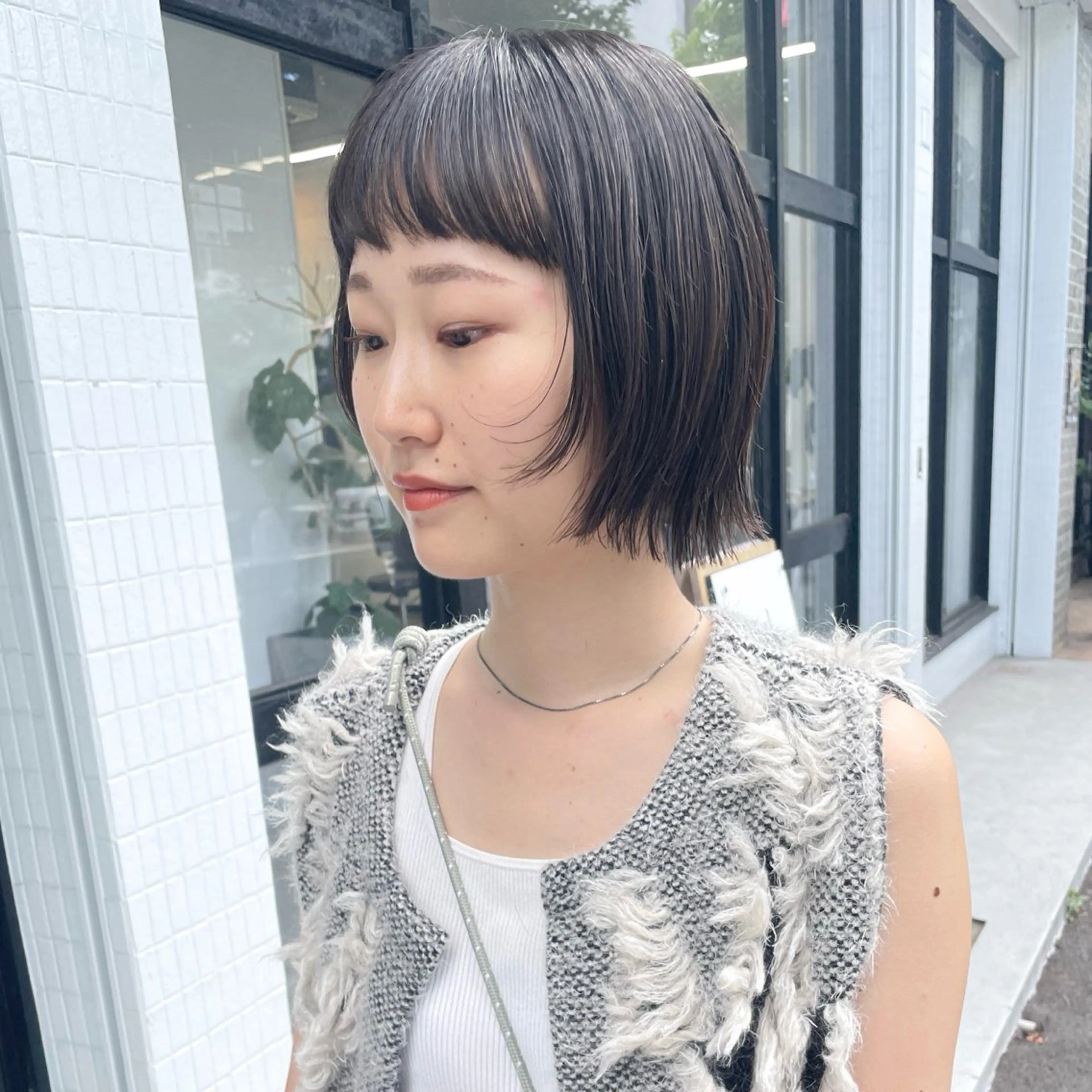 【 🌿レイヤーカット🌿 】Aujuaクイックトリートメント付きの写真