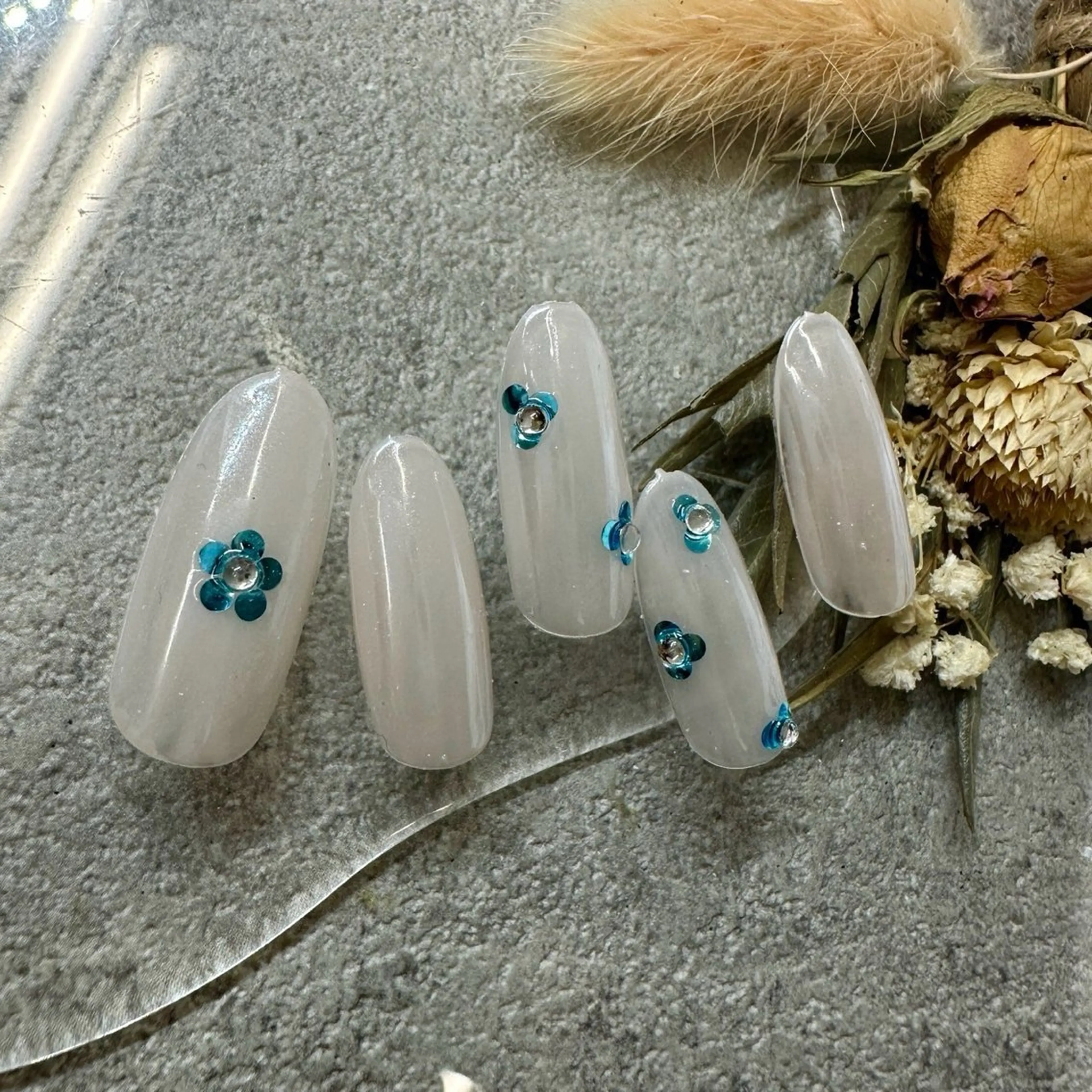 ネイル ⭐︎休業中の練習⭐︎ JNA認定講師髙橋のネイルデザイン