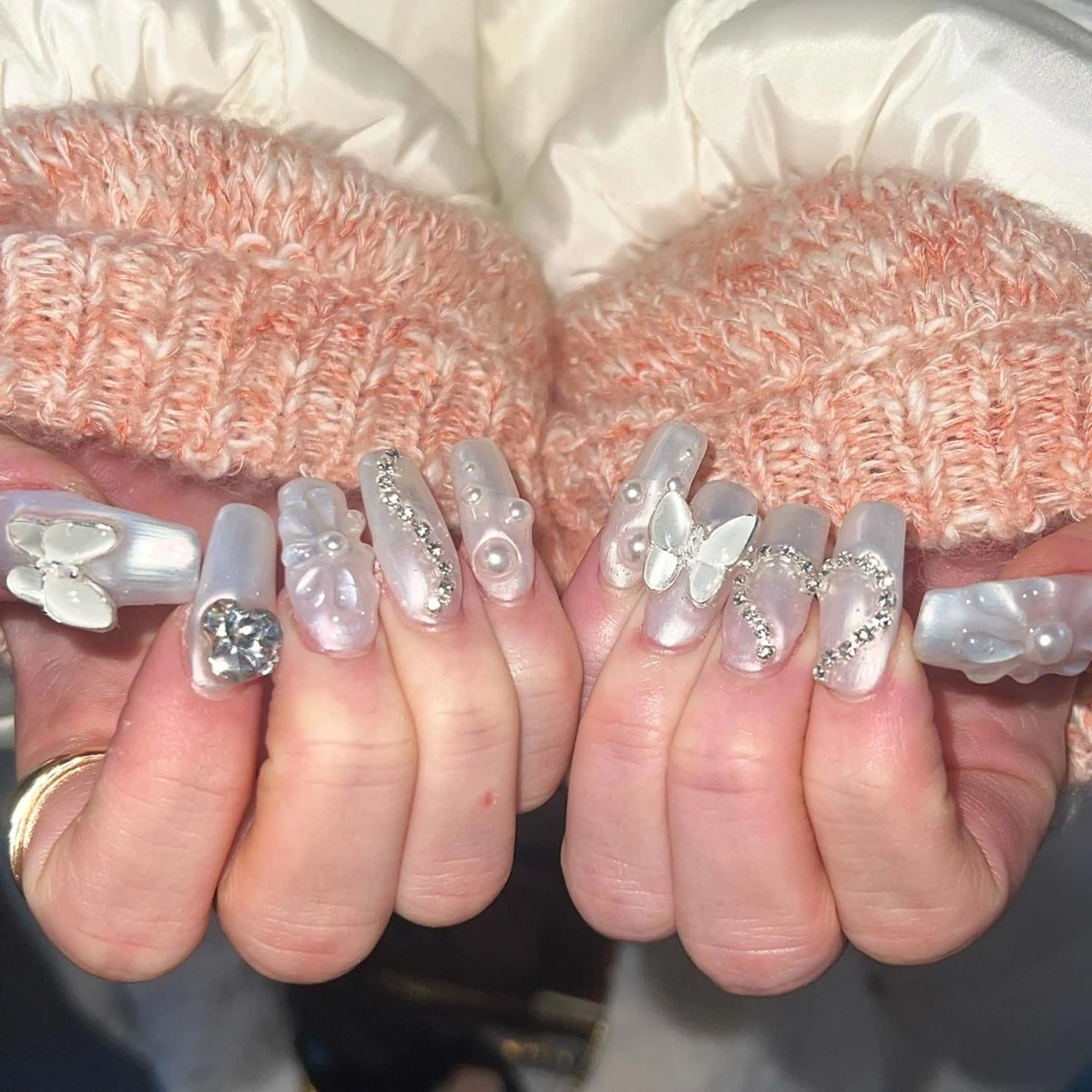 ネイル 個性派／中韓ネイル SAKURAのネイルデザイン