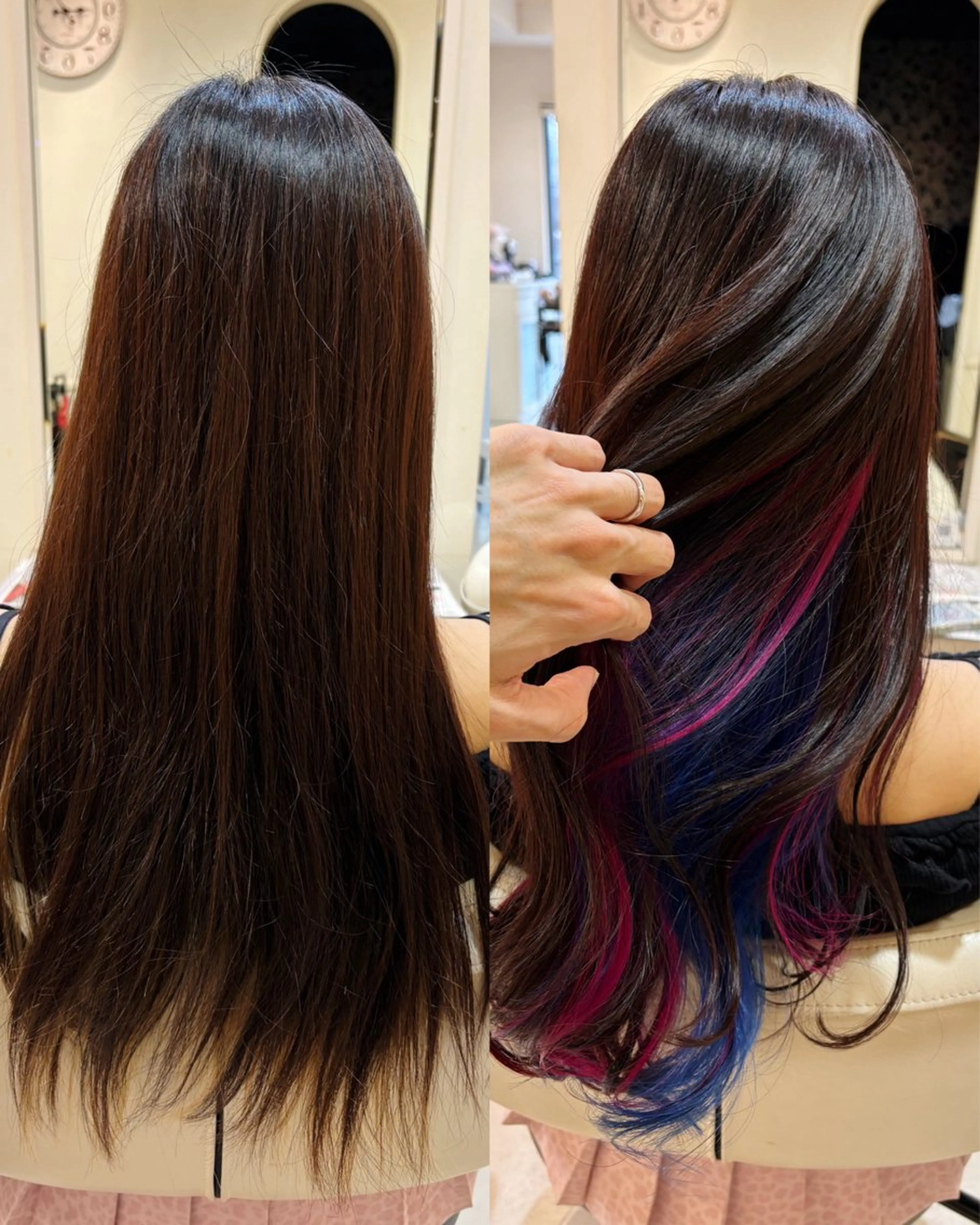 カラー ブリーチ ブルーカラー ブラウンカラー ケアブリーチ 透明感カラー カット ヘアカラー 高橋 佑のヘアスタイル