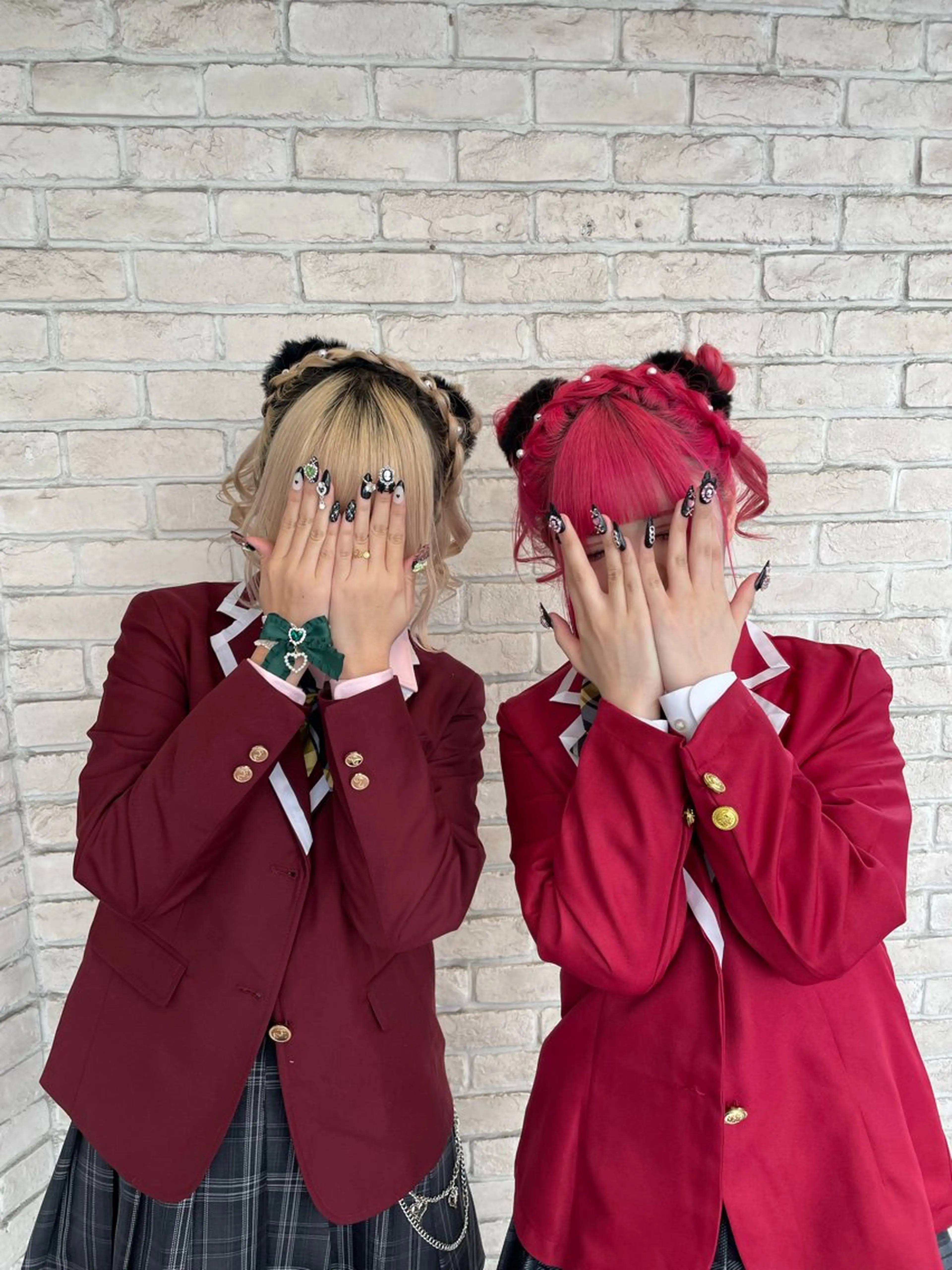 ライブ前に💖可愛すぎるヘアメ😻の写真