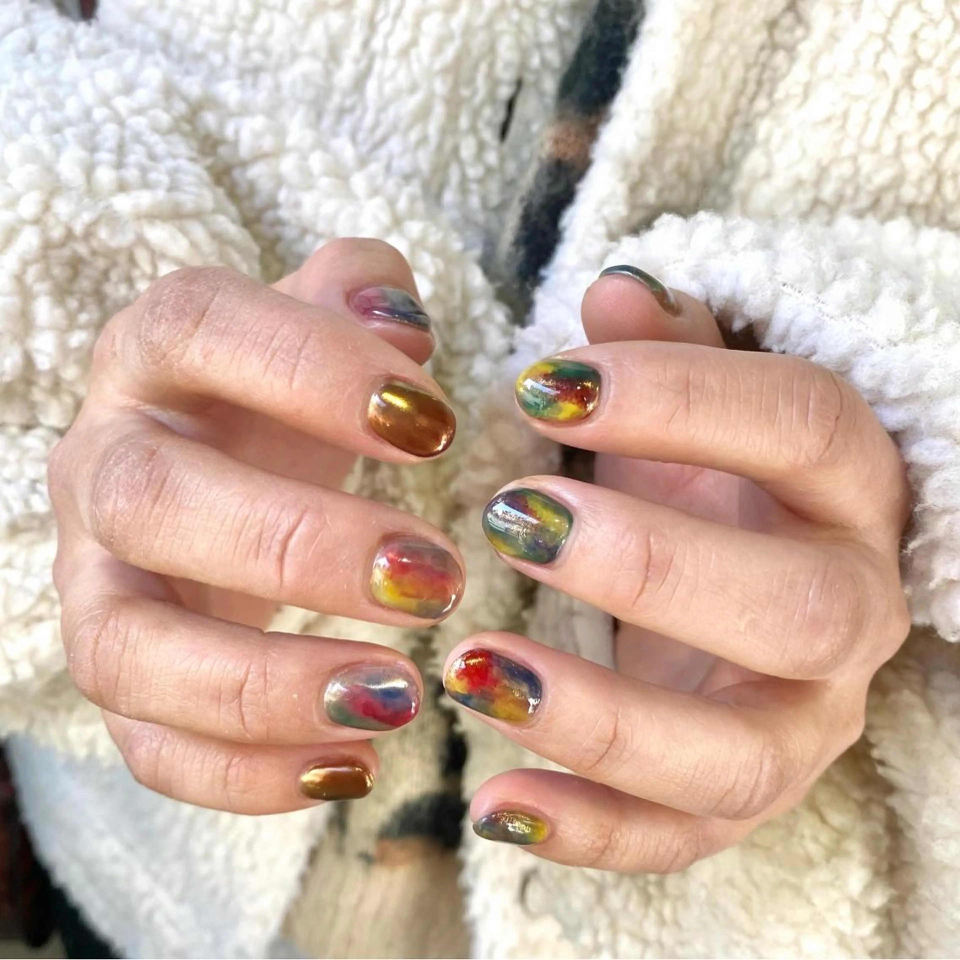 ネイル アートネイル ハンドネイル nable.所属・栗林 実莉のネイルデザイン