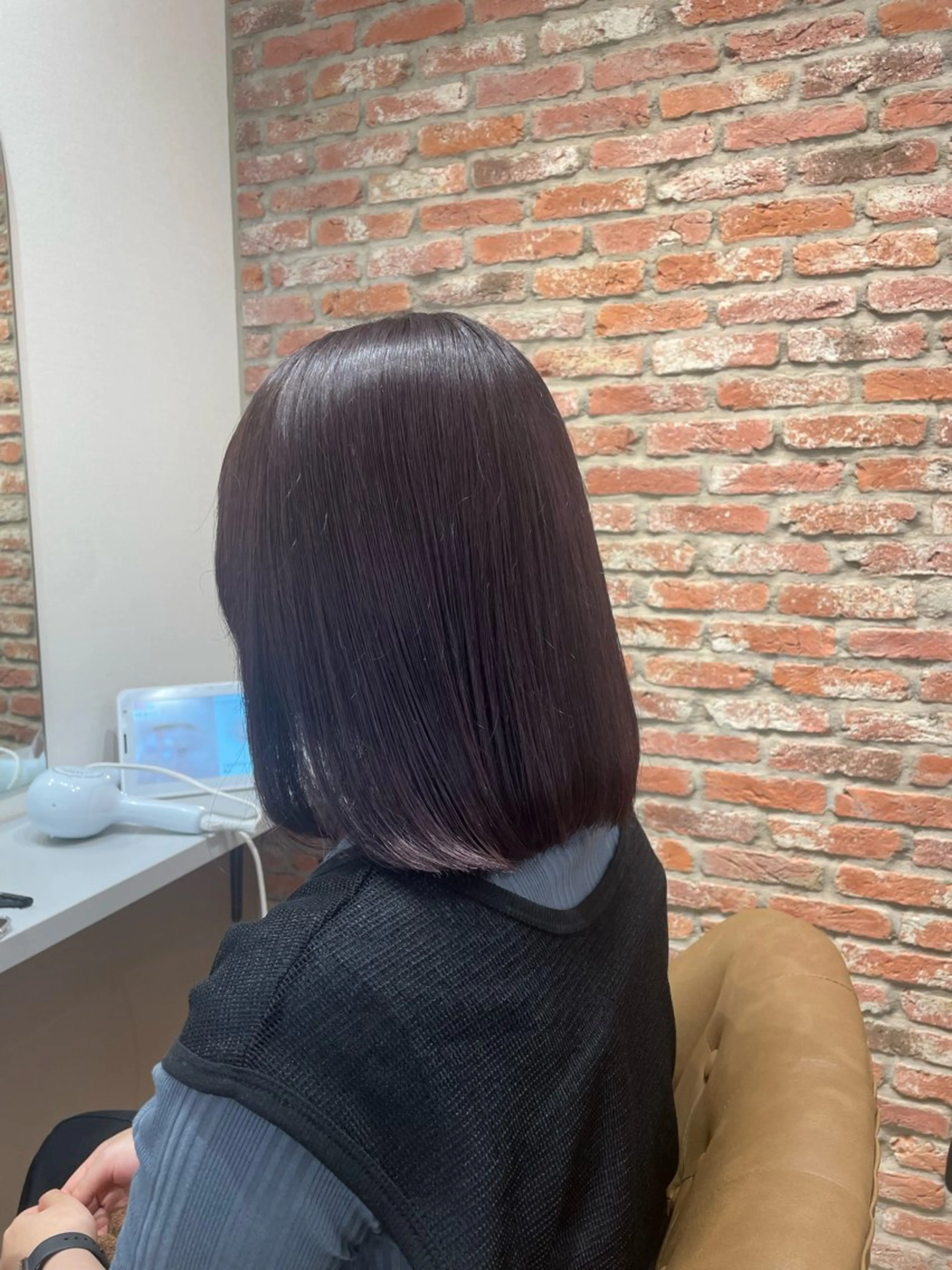 カラー ヘアーメイクス所属・ホウノ サナ モデル募集🍒のヘアスタイル