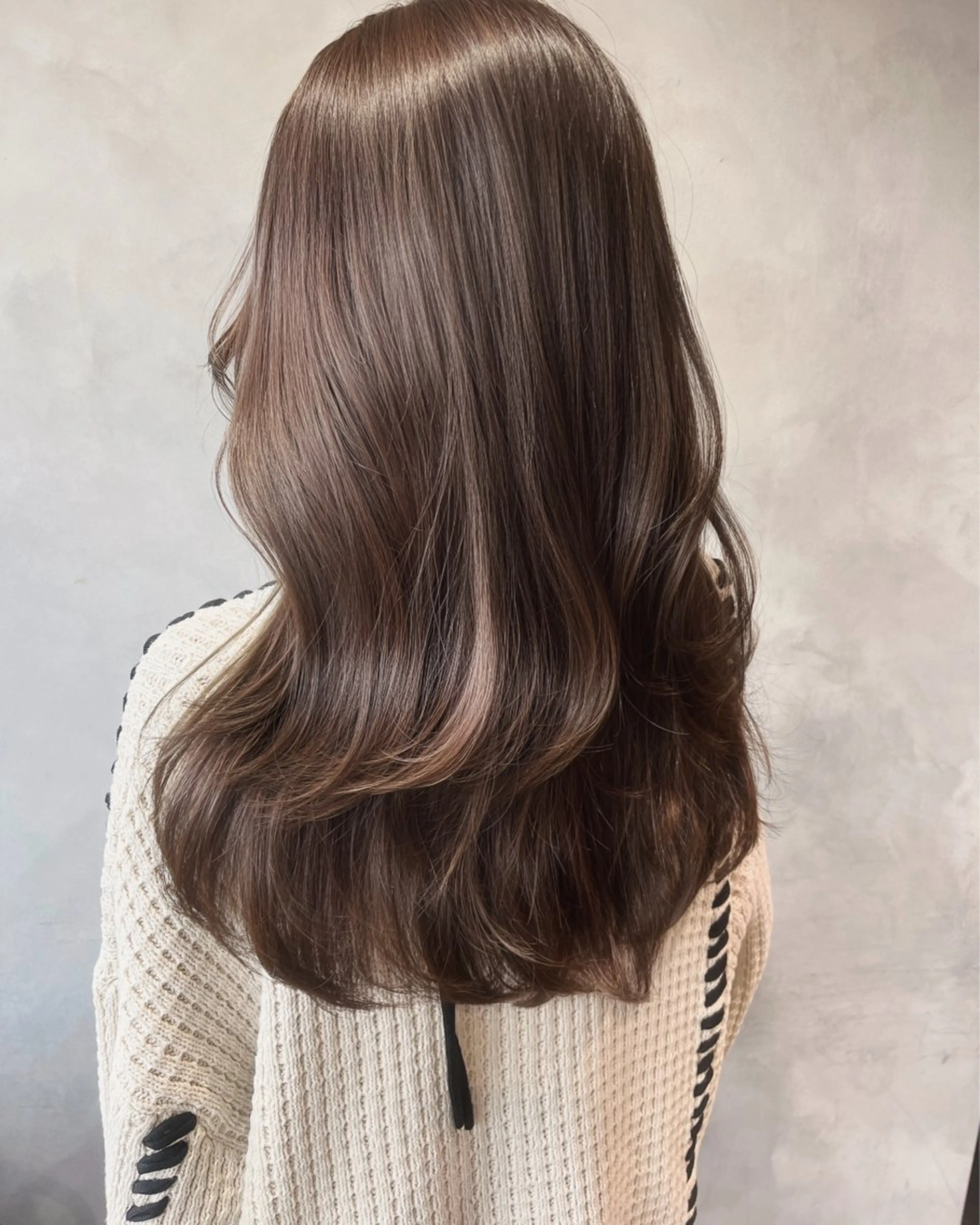 ロング 奥田 蓮のヘアスタイル