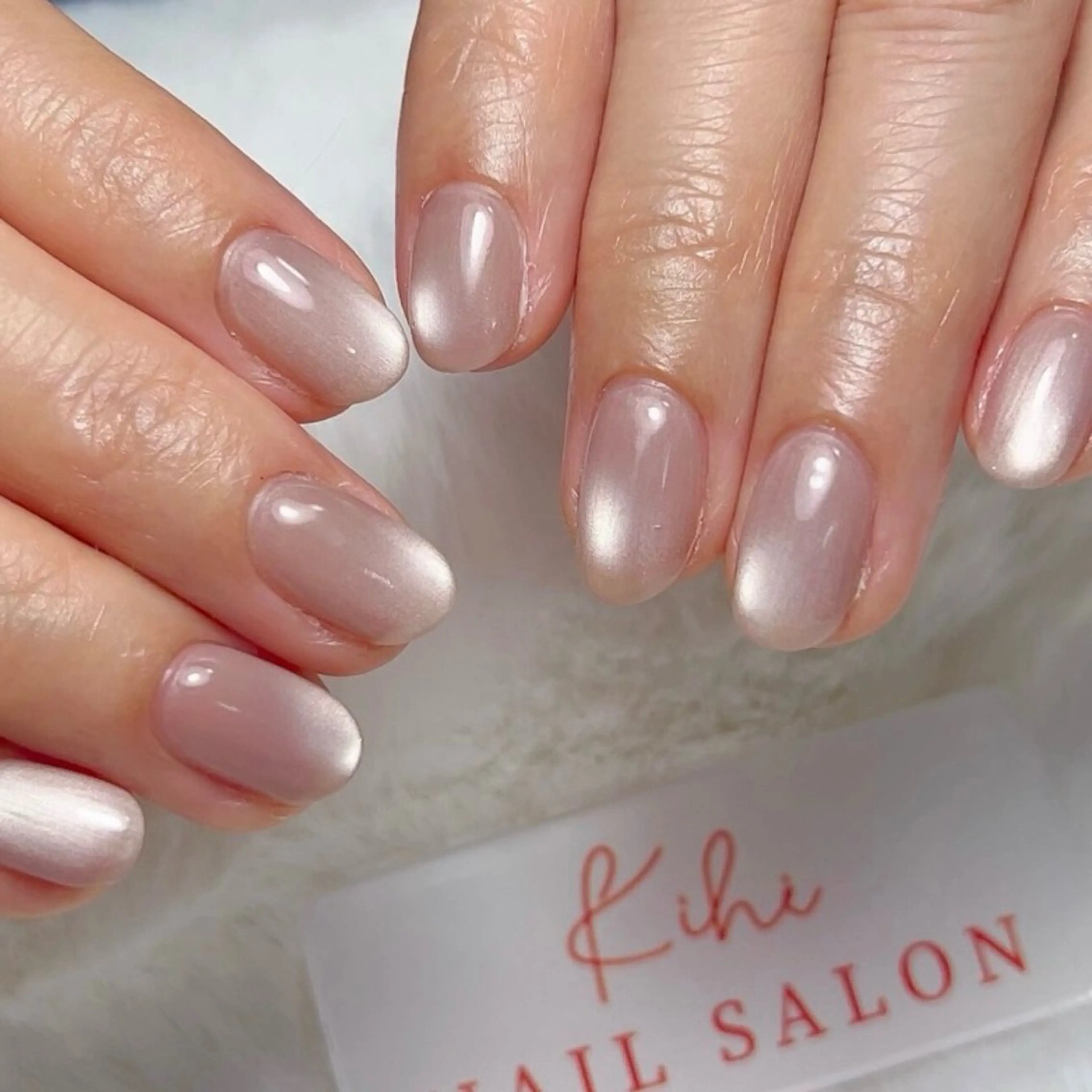 ネイル アートネイル フレンチネイル ジェルネイル グラデーション 韓国ネイル ハンドネイル 久保田 マリコのネイルデザイン