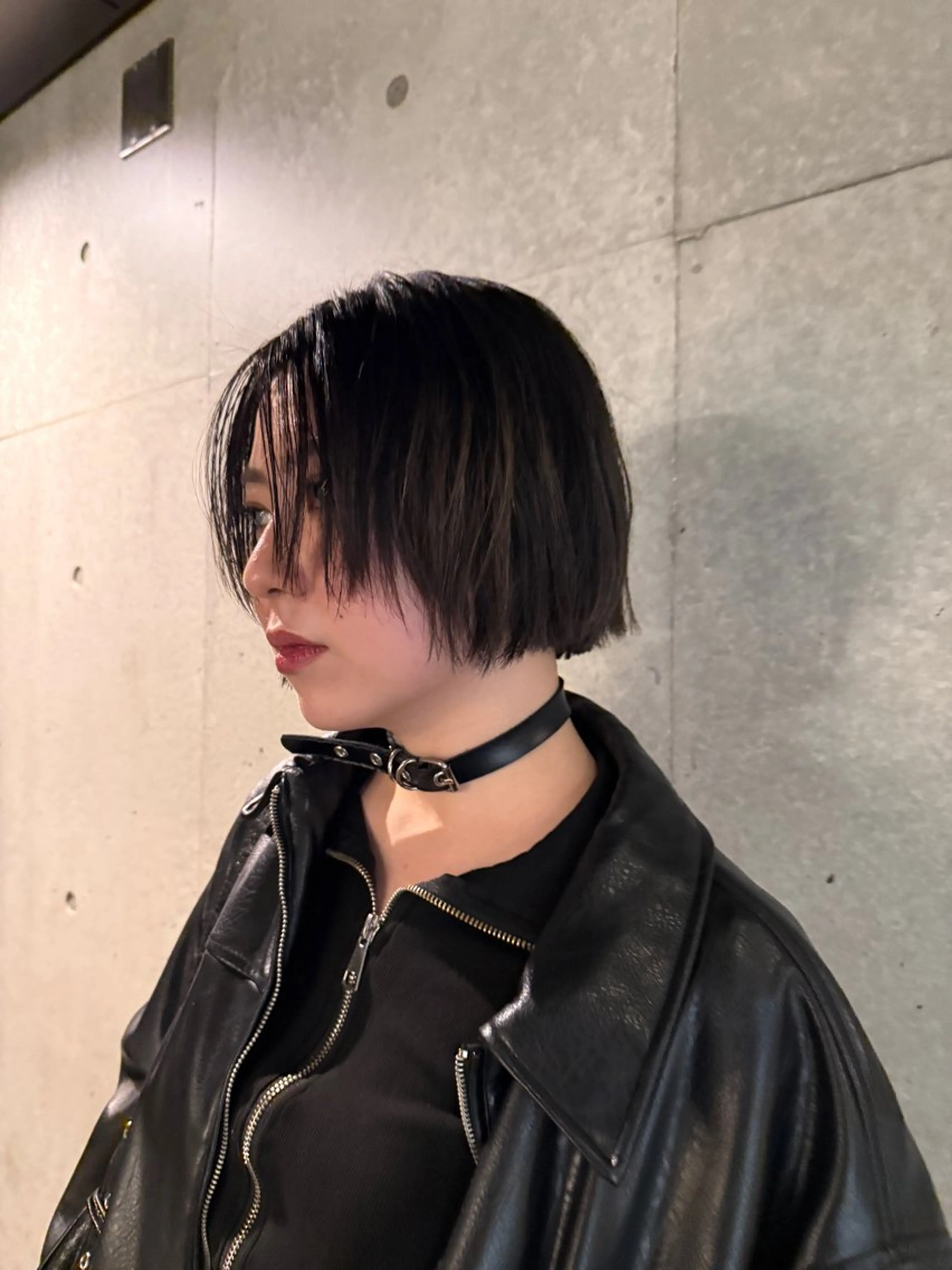 ショート ボブ カット casi所属・メンズパーマ／ボブ 星本広海のヘアスタイル