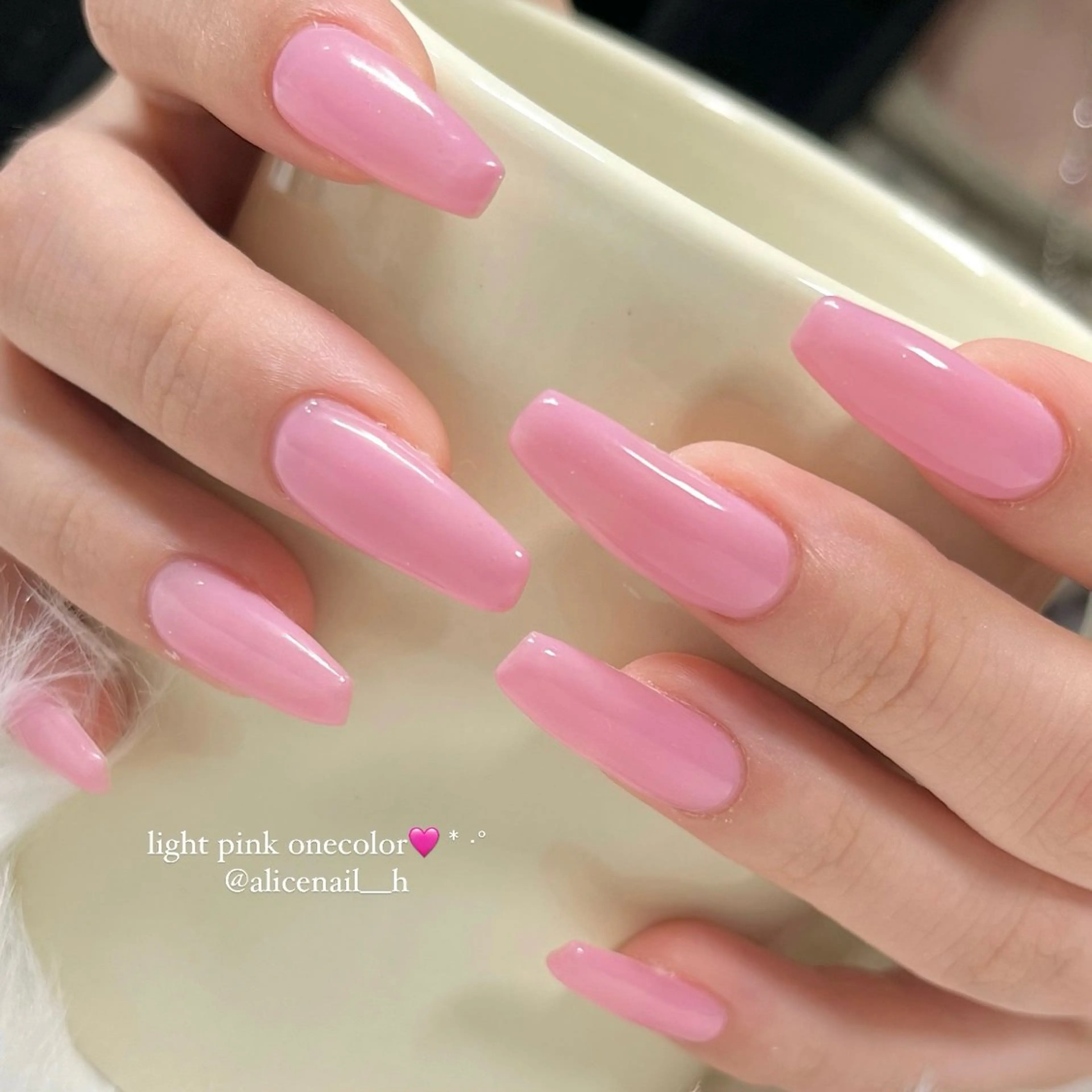ネイル ワンカラーネイル private nailsalon Alice所属・Alice / Nanaのネイルデザイン