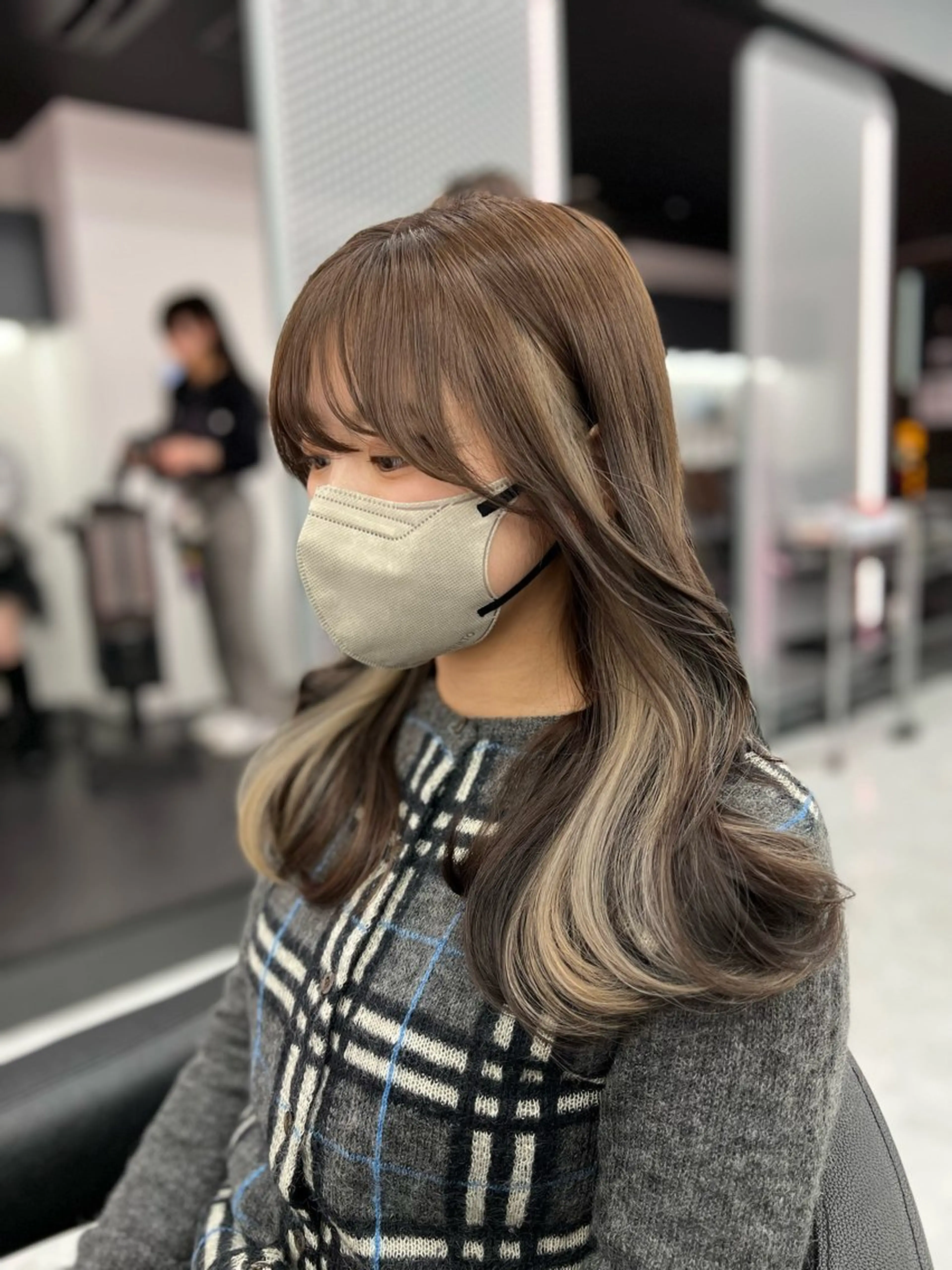 ロング カラー ヘアアレンジ カット ヘアカラー トリートメント ヘッドスパ ヘアセット 🫧暗髪/ハイトーン 🫧RYUTA🫧のヘアスタイル