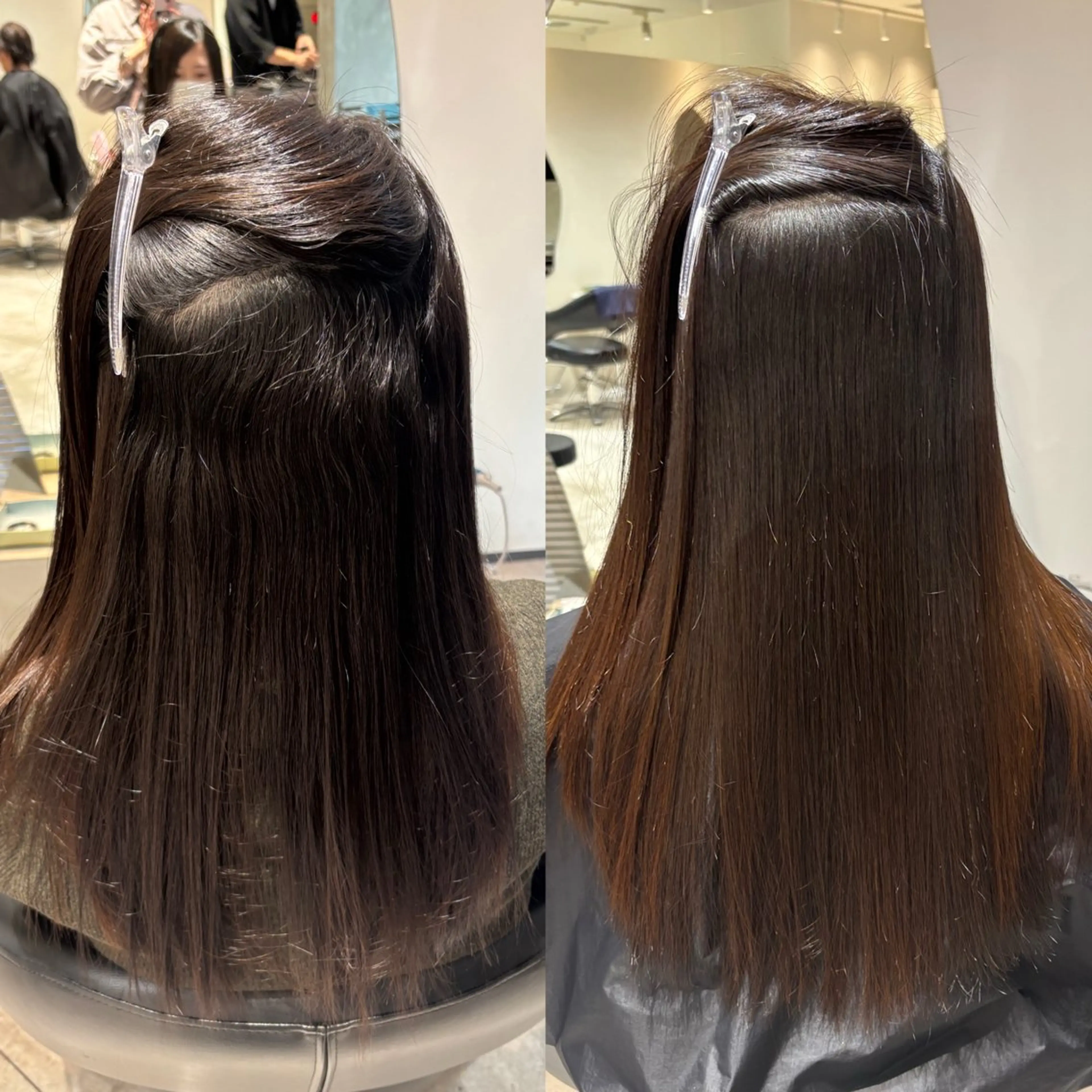 ロング 縮毛矯正 🧸艶髪🫧🎀 岡由紀乃のヘアスタイル