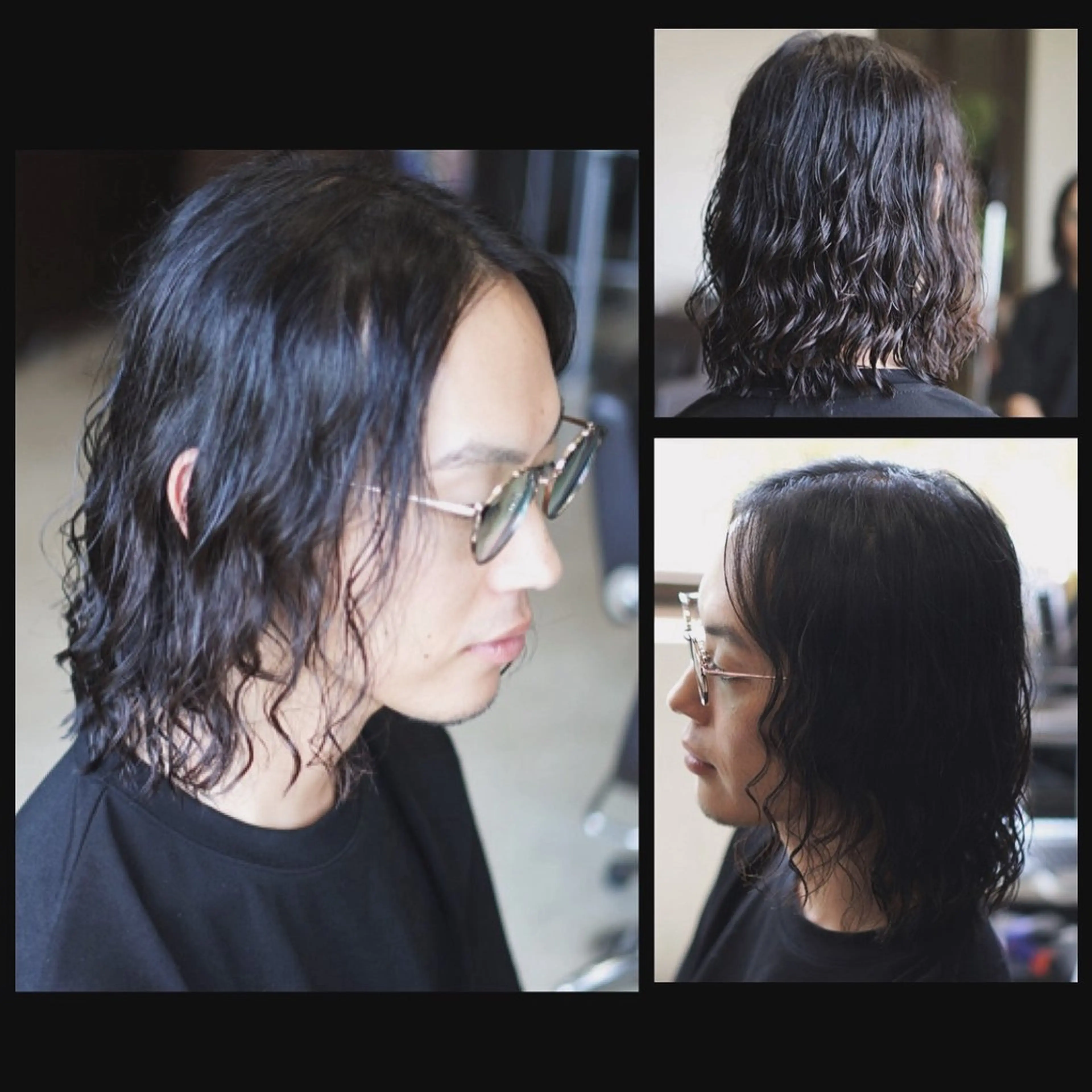 ロング 中島 剛のヘアスタイル
