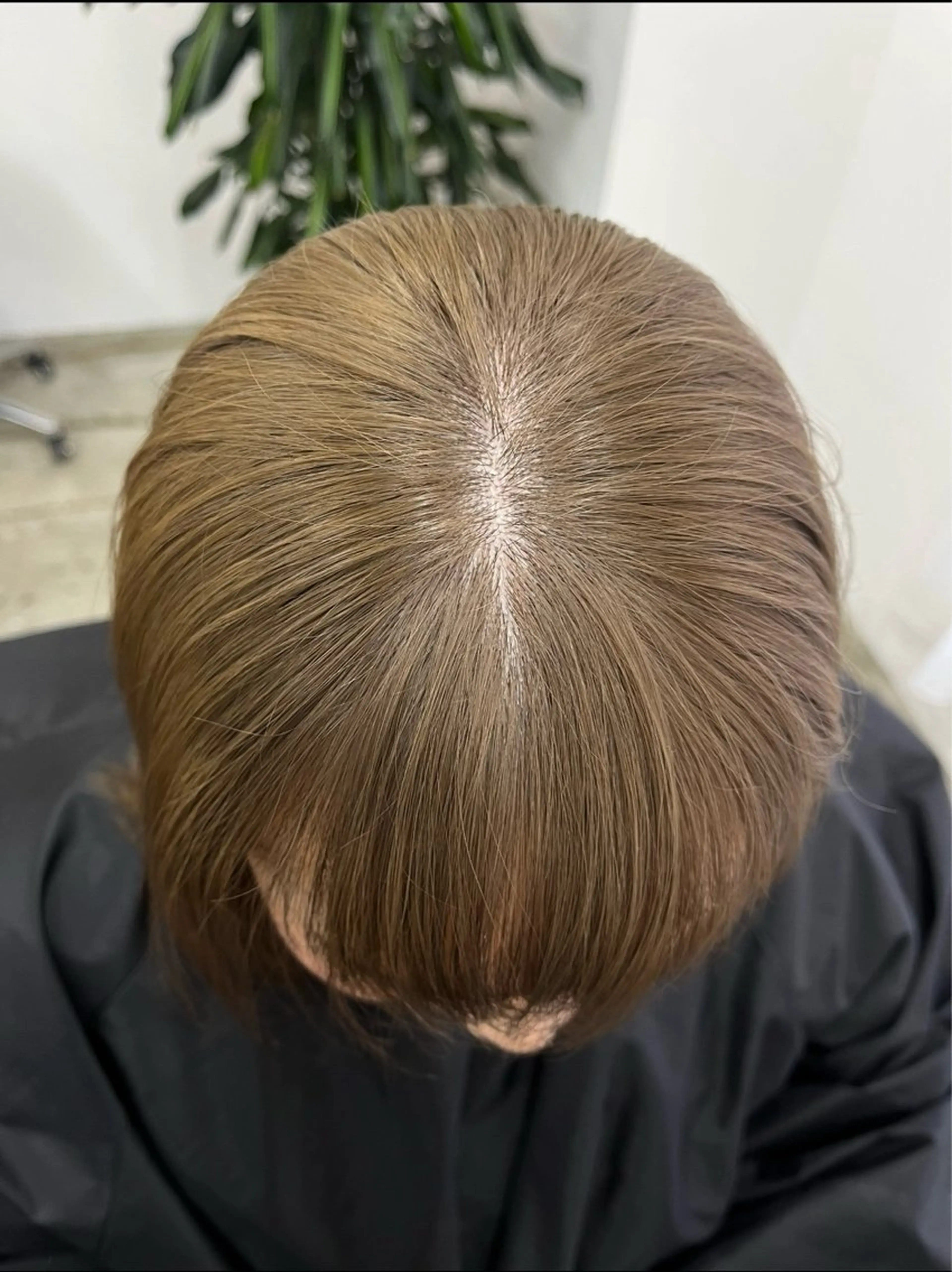 ミディアム カラー ベージュカラー ブリーチ ケアブリーチ デザインカラー ダブルカラー ハイトーン/心斎橋/ honomiのヘアスタイル