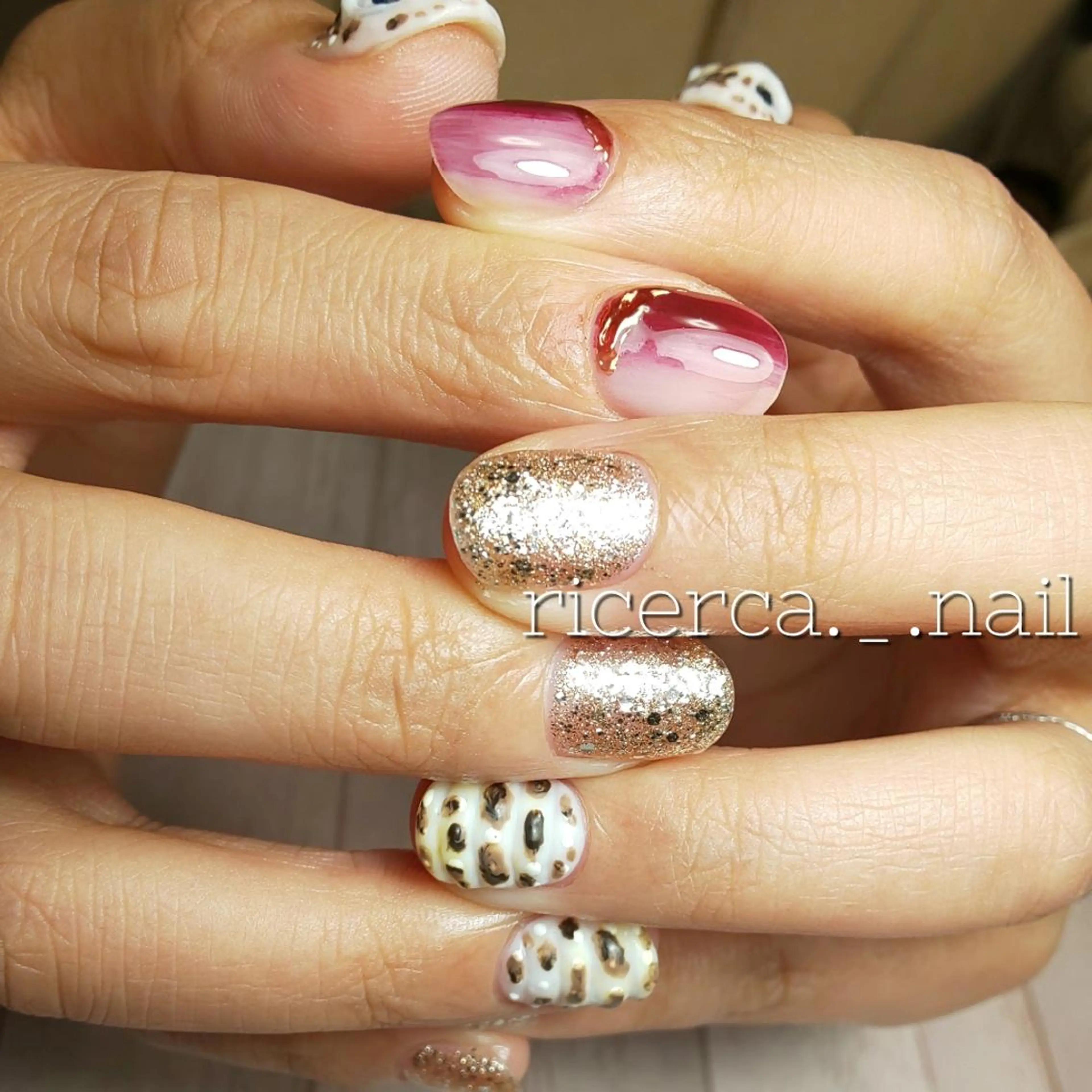 ネイル ricerca._. nail ちゃこのネイルデザイン