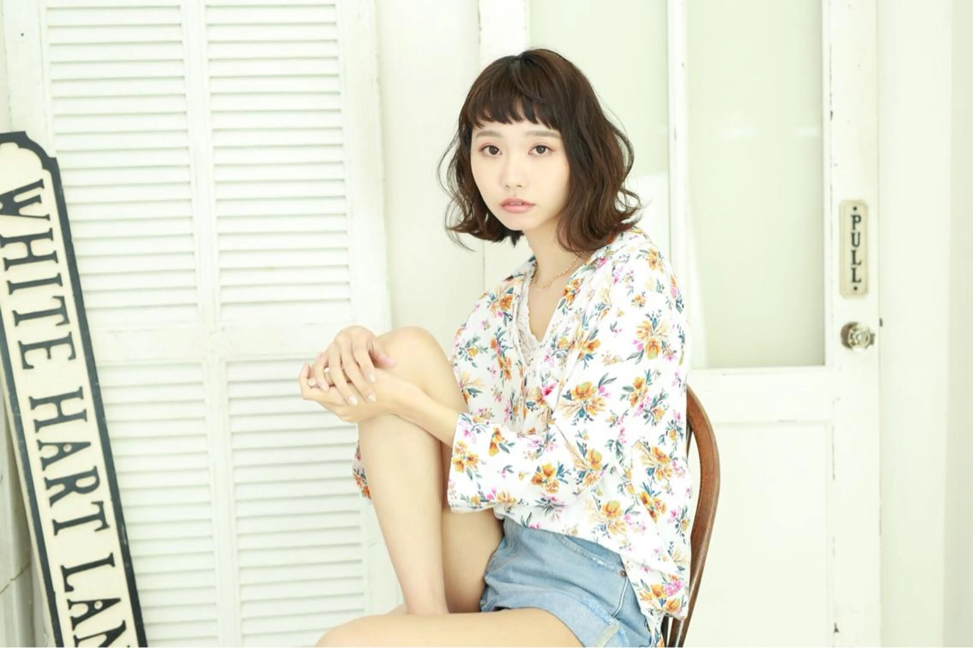 カラー レイヤーカット 早崎太生のヘアスタイル