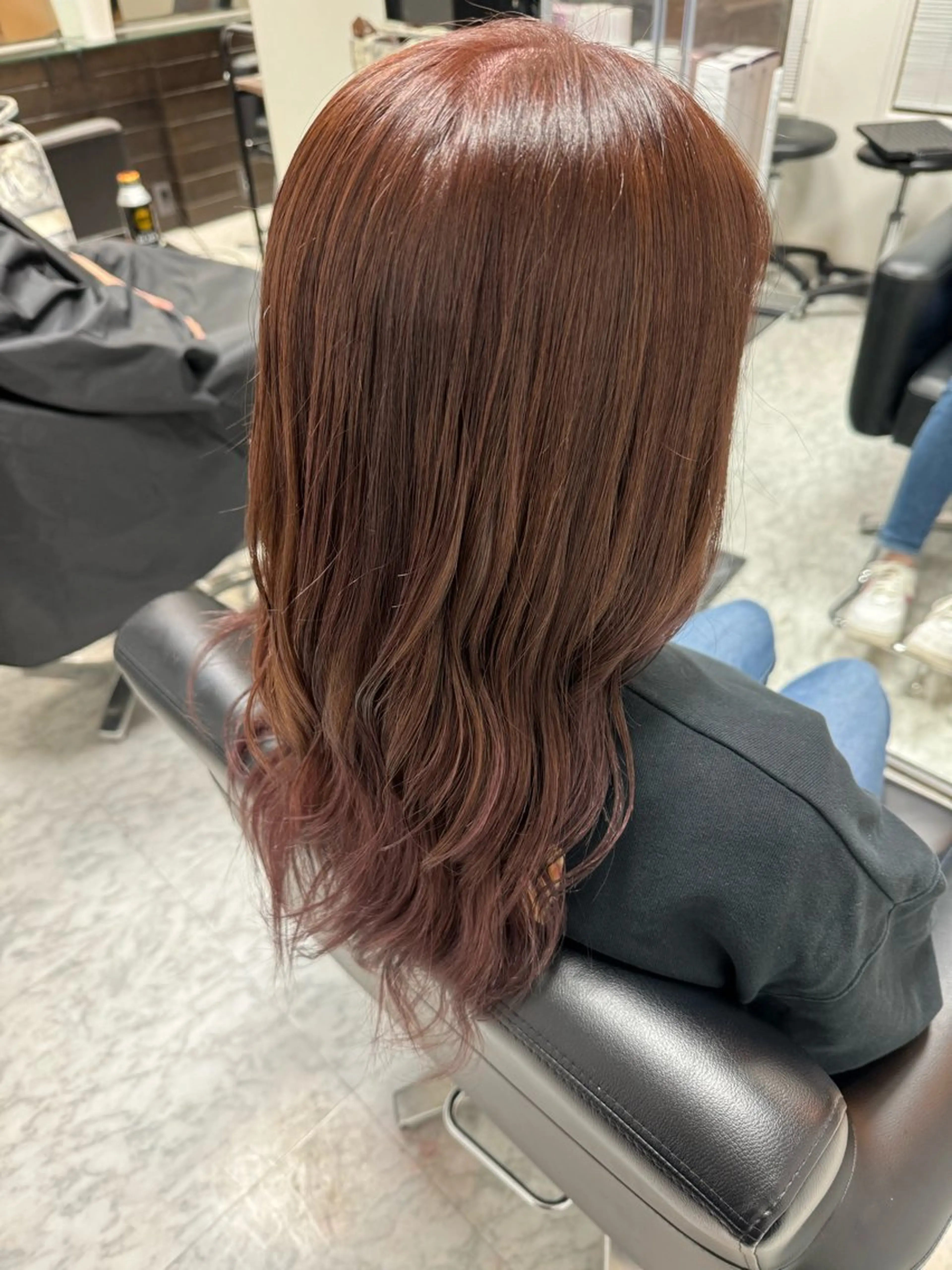 セミロング HAIRSMILE COEUR所属・aoi .のヘアスタイル