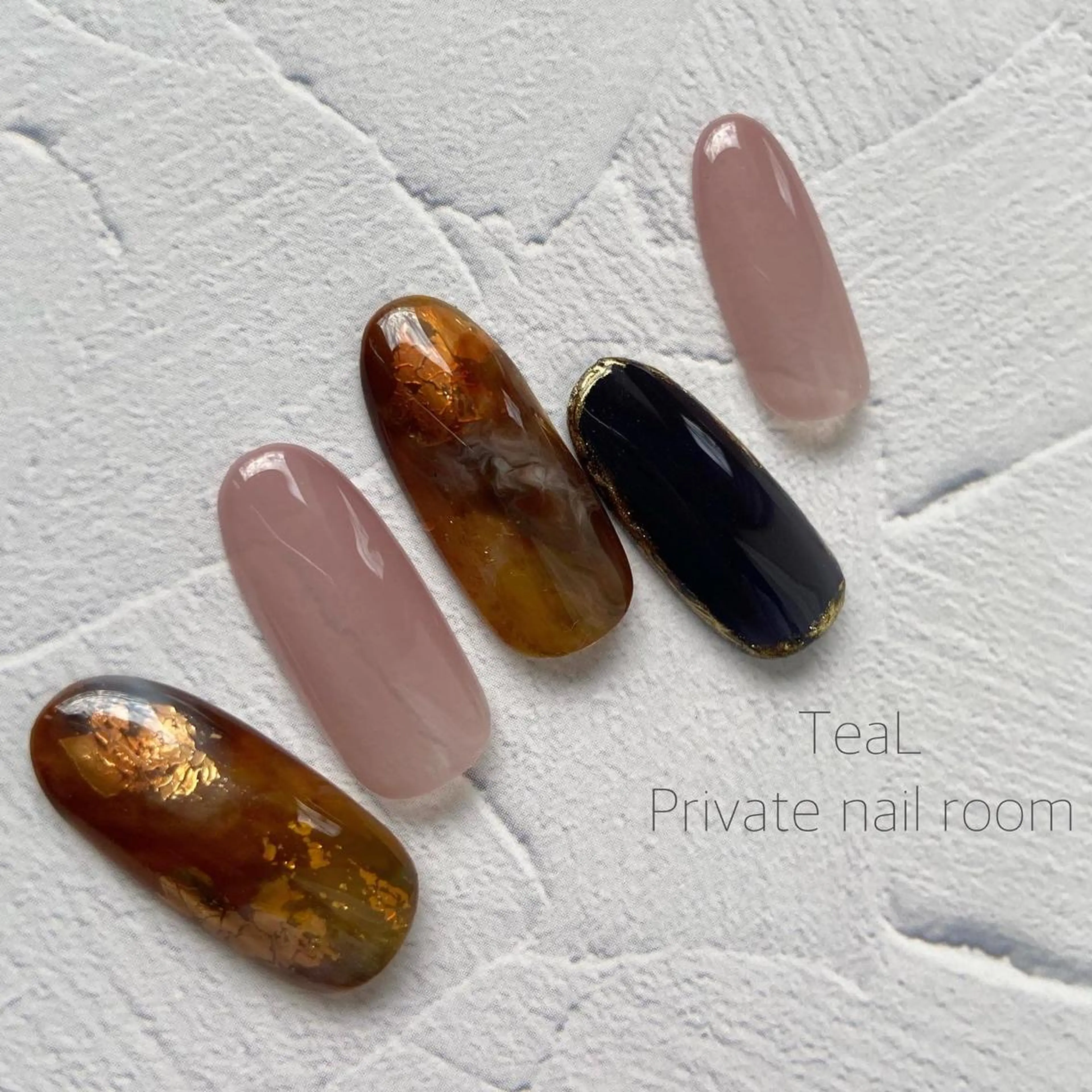 ネイル ハンドネイル TeaL nailのネイルデザイン