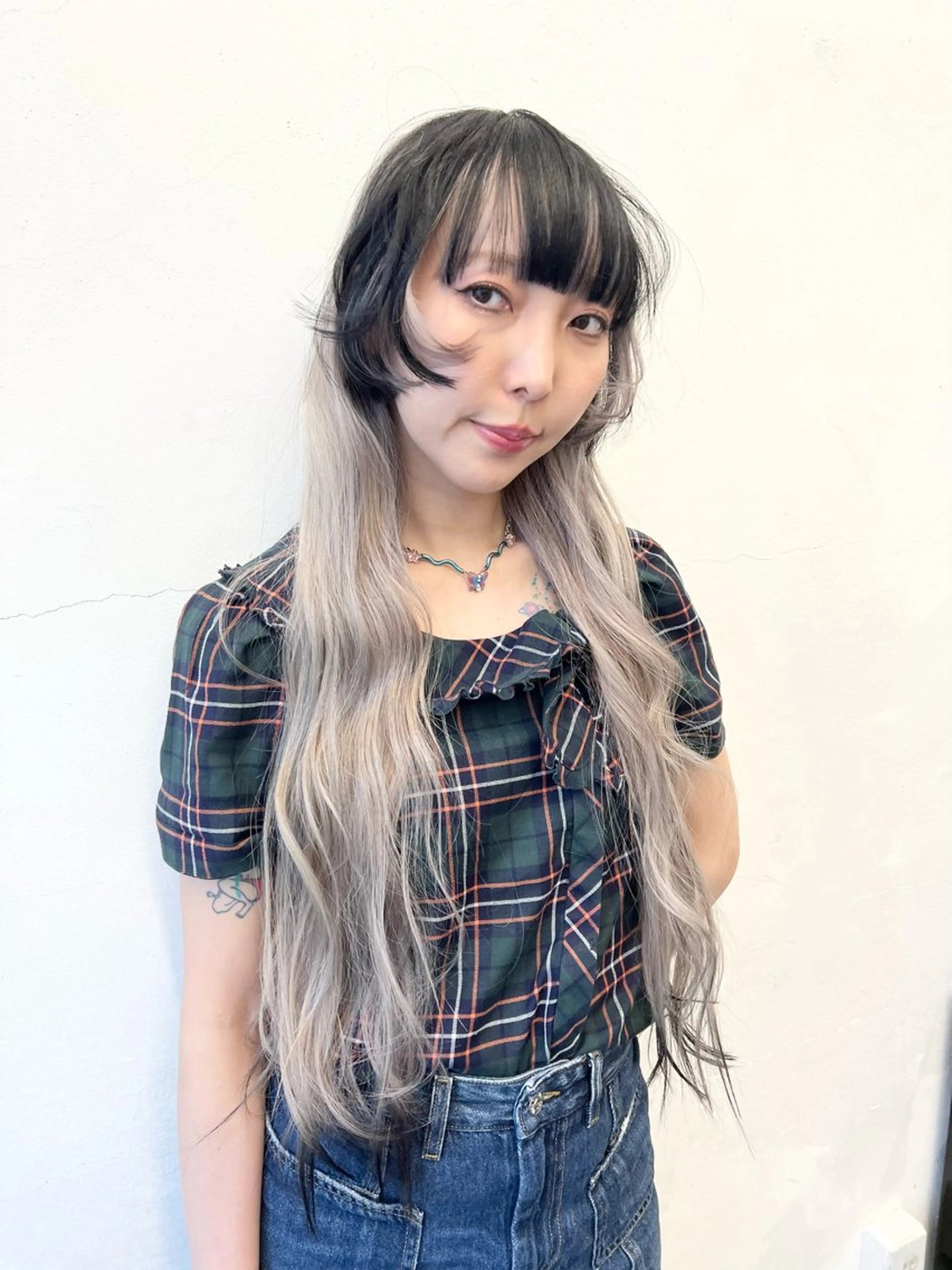 セミロング カラー ヘアカラー トリートメント HARU//原宿🤍 リピート率NO.1のヘアスタイル