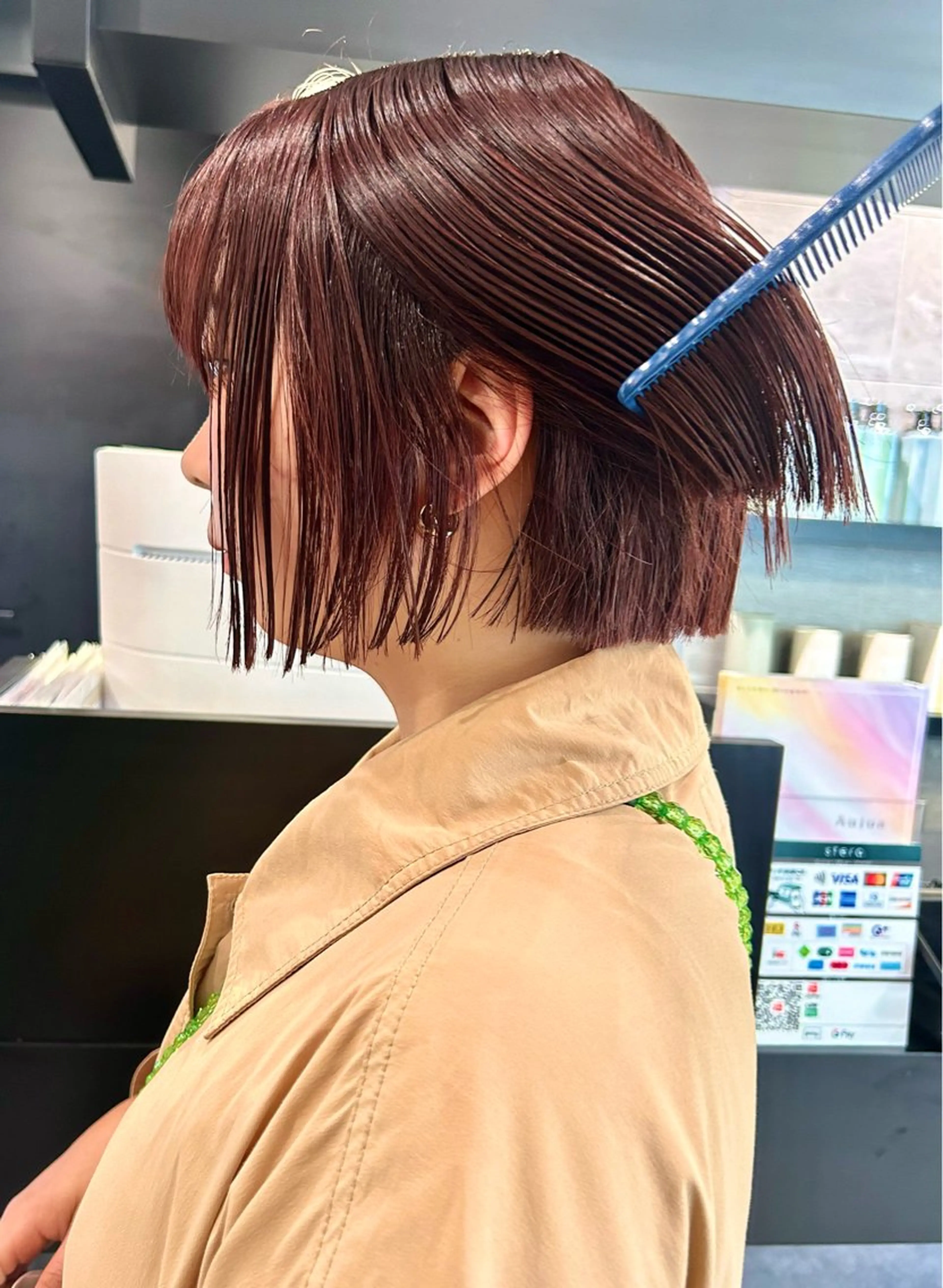 ミディアム カラー 🎀ヘアセット透明感 /REINA🎀のヘアスタイル